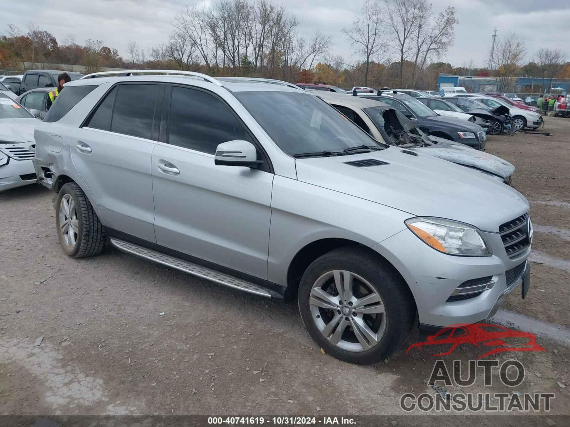 MERCEDES-BENZ ML 350 2014 - 4JGDA5HB4EA385089