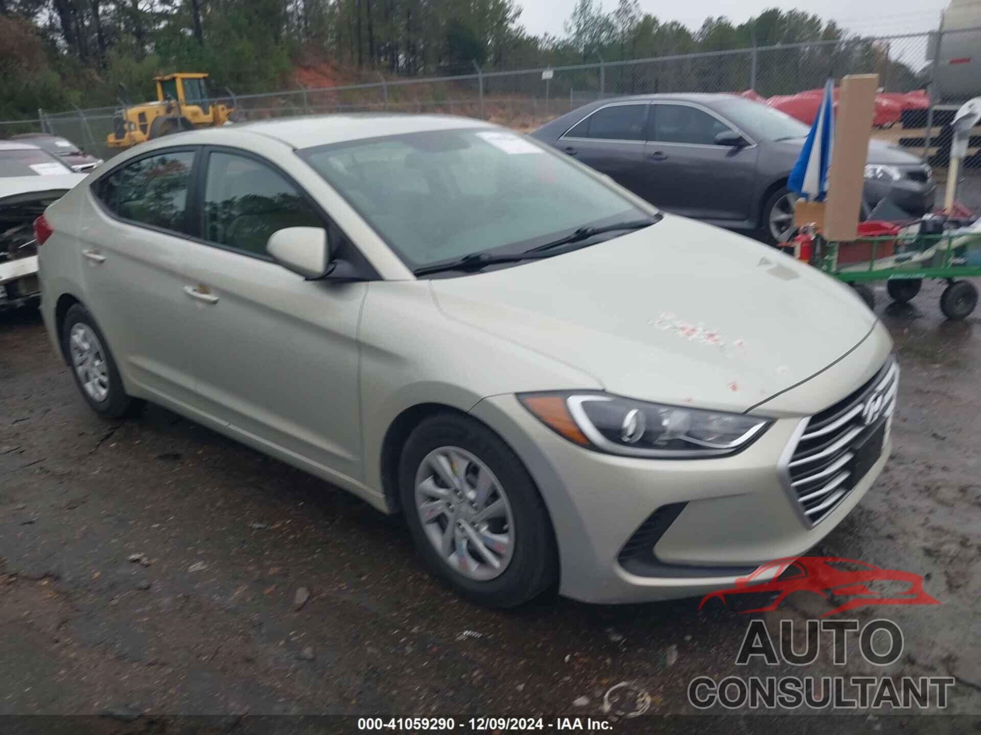 HYUNDAI ELANTRA 2017 - 5NPD74LF8HH125640