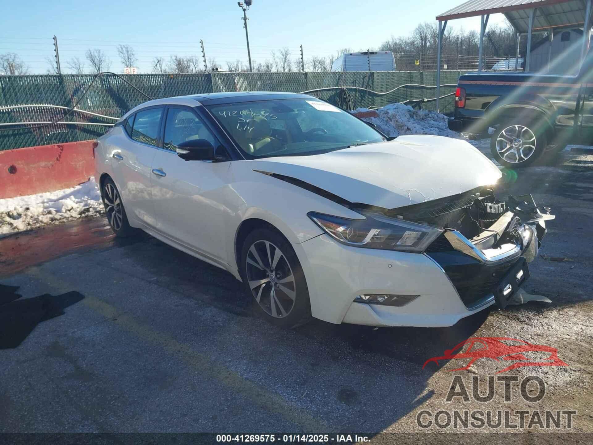 NISSAN MAXIMA 2016 - 1N4AA6AP2GC401550