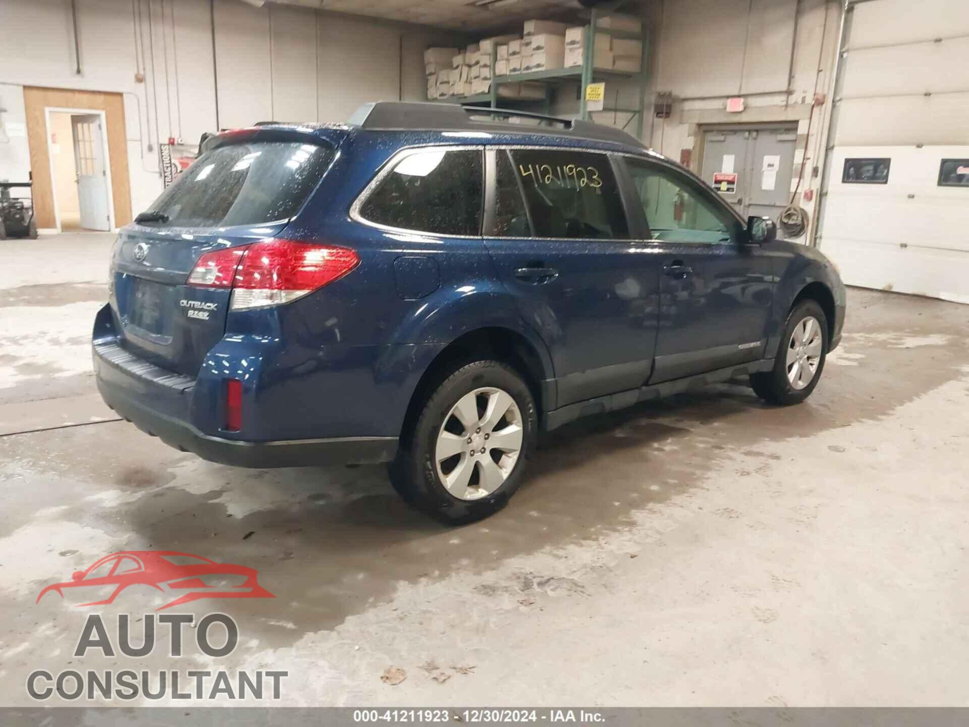 SUBARU OUTBACK 2010 - 4S4BRBCC5A3365463