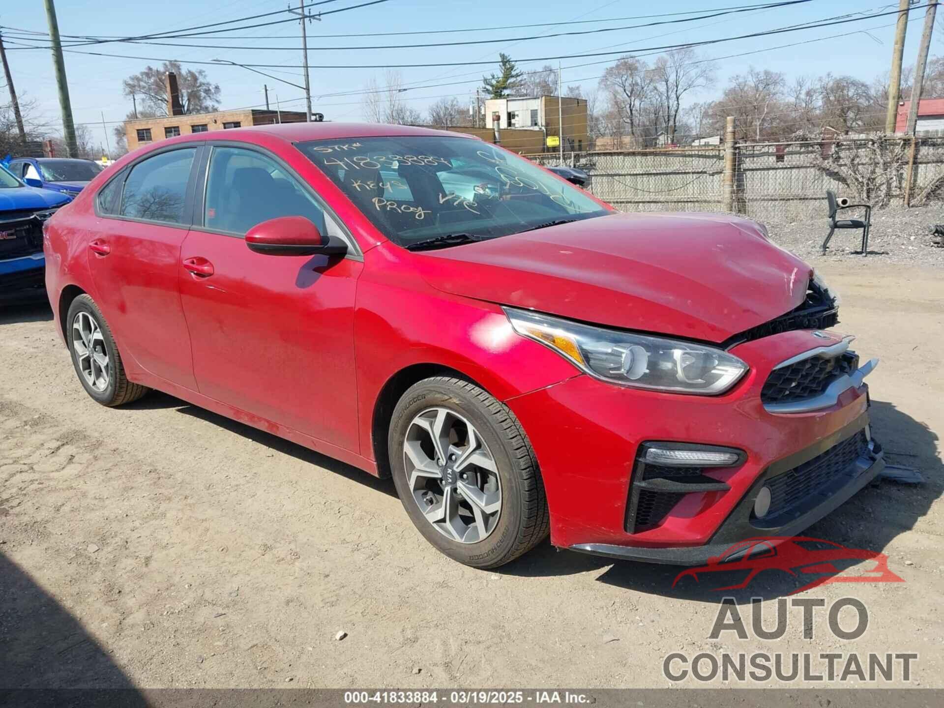 KIA FORTE 2019 - 3KPF24AD9KE126087