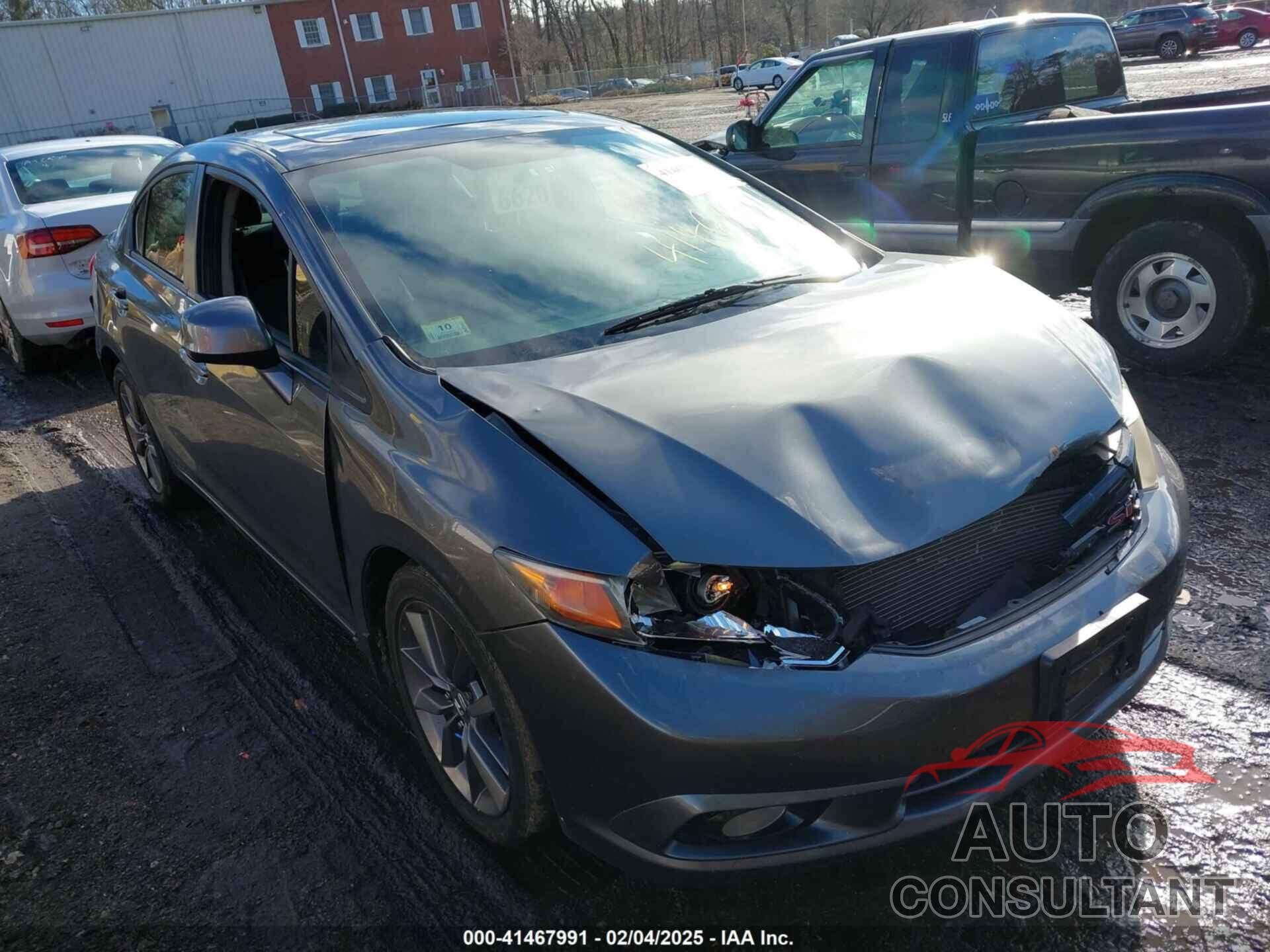 HONDA CIVIC 2012 - 2HGFB6E58CH700216