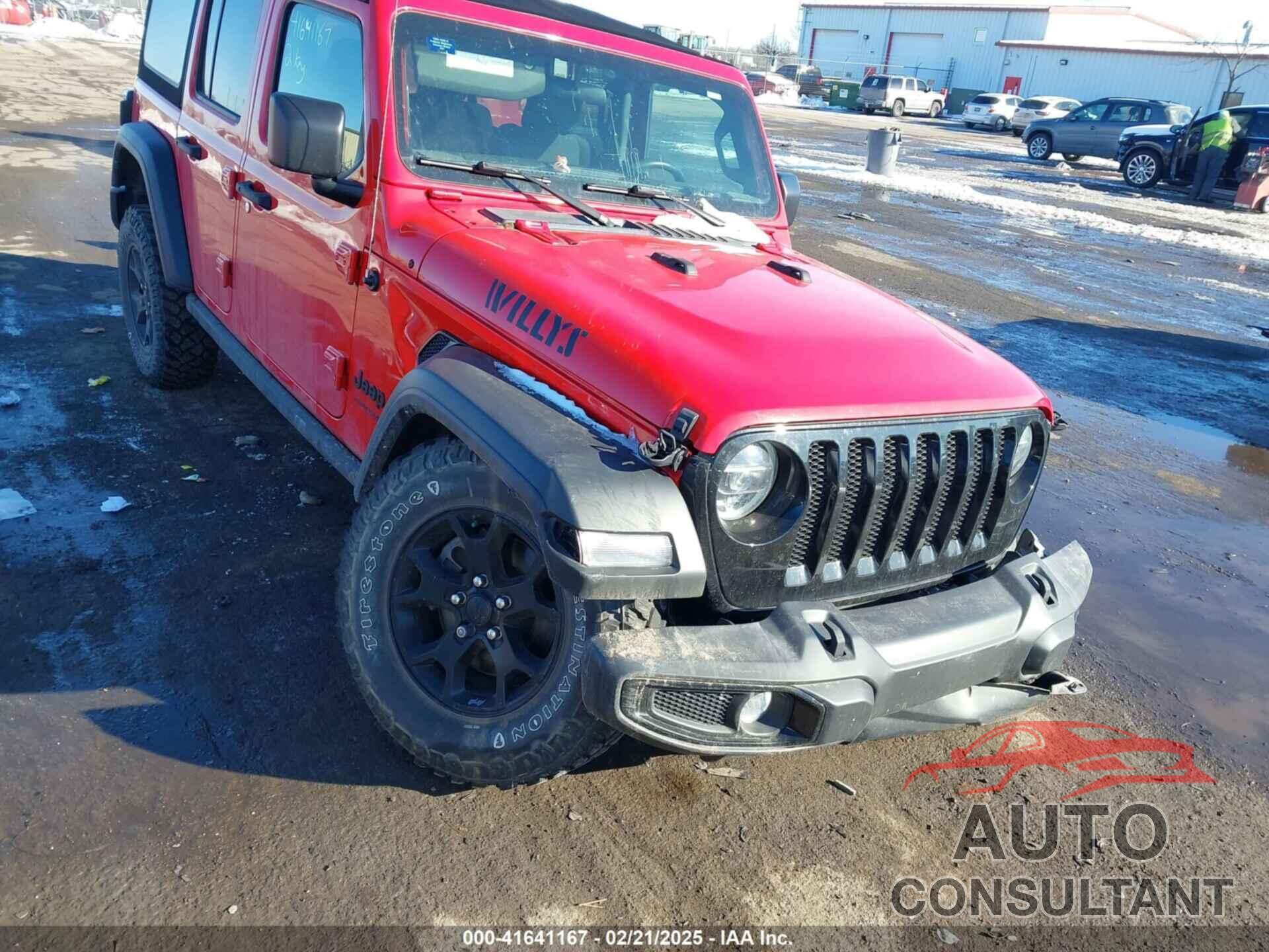 JEEP WRANGLER UNLIMITED 2021 - 1C4HJXDG9MW754873