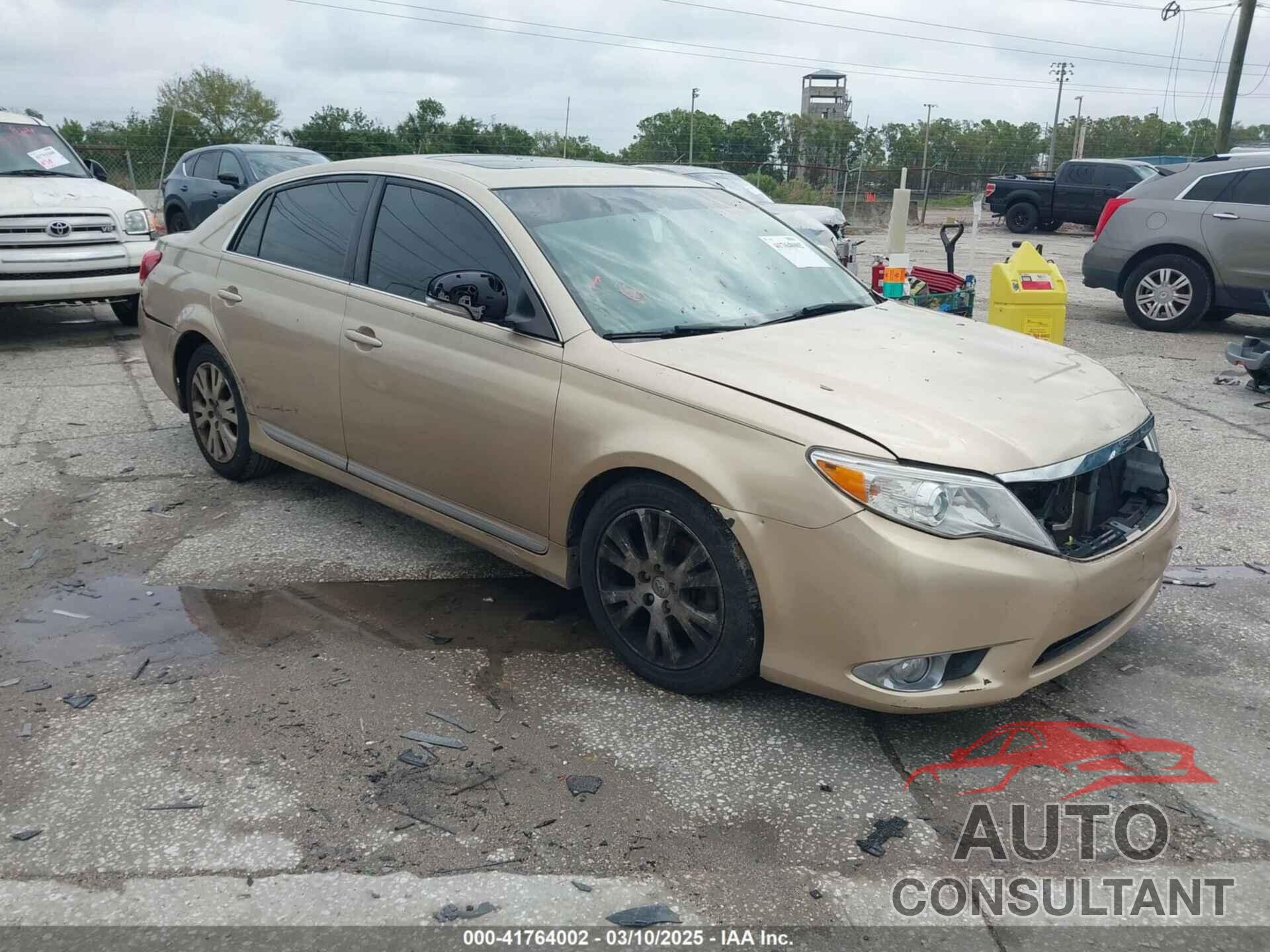 TOYOTA AVALON 2011 - 4T1BK3DB2BU432502