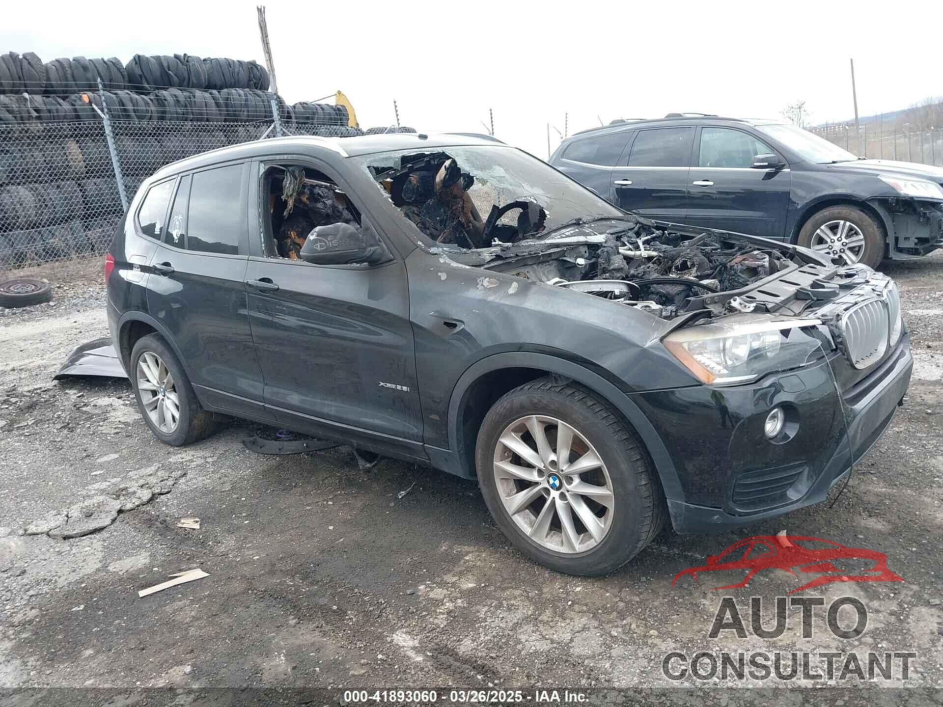 BMW X3 2015 - 5UXWX9C53F0D48046