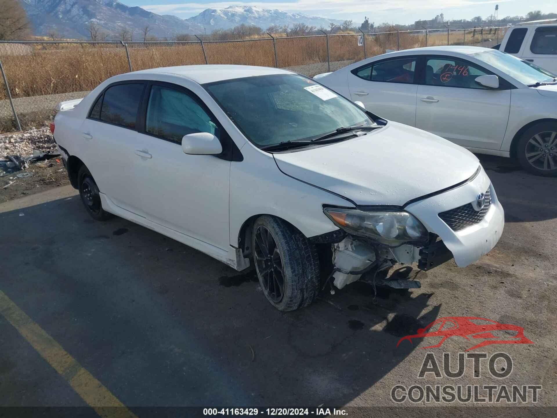 TOYOTA COROLLA 2009 - 1NXBU40E79Z042313