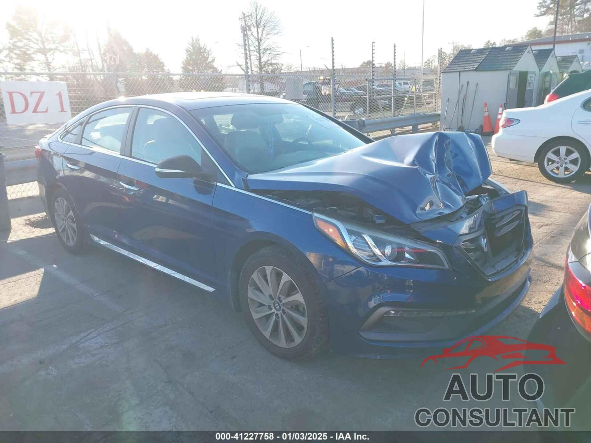 HYUNDAI SONATA 2017 - 5NPE34AF0HH493734