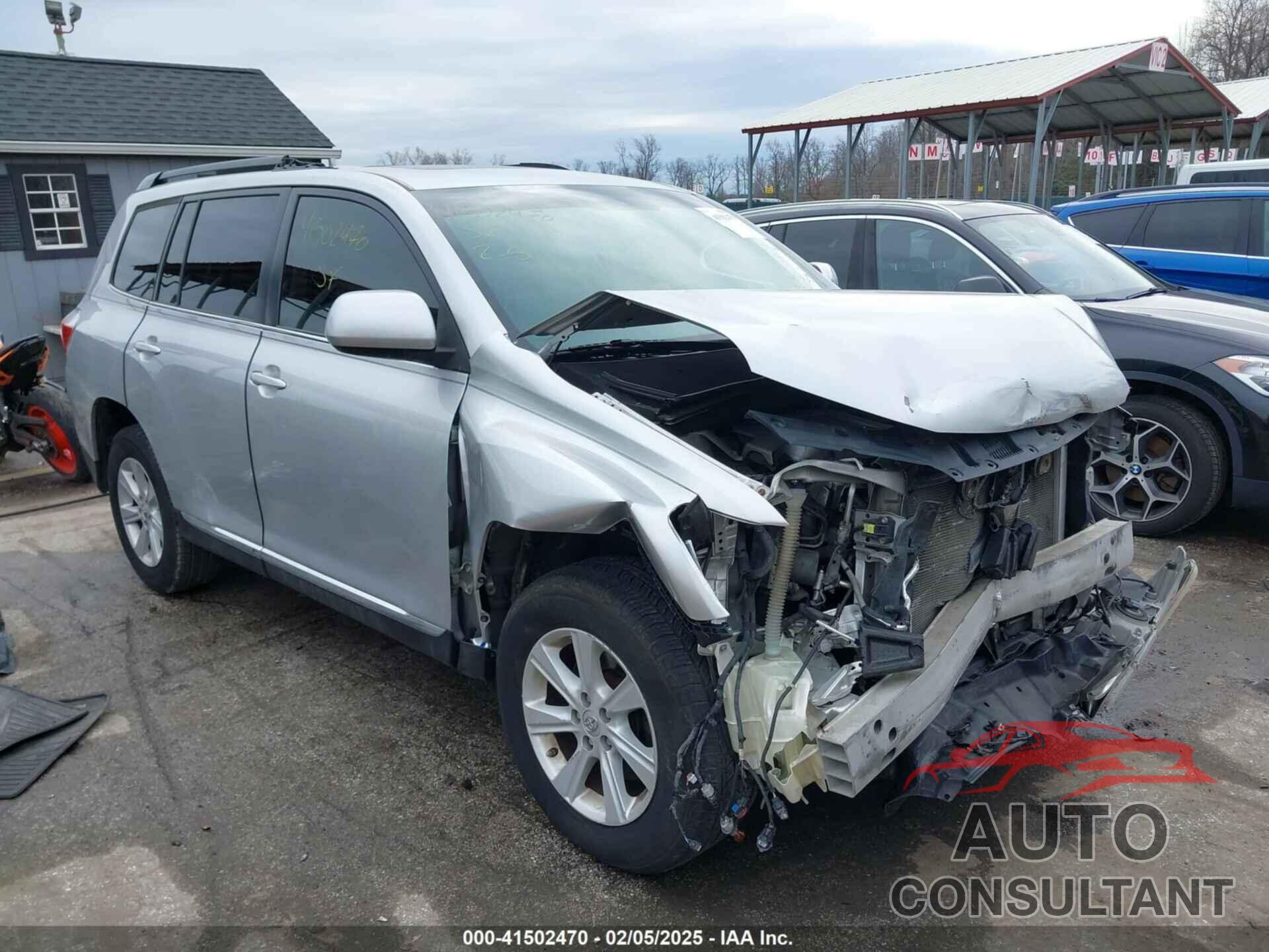 TOYOTA HIGHLANDER 2013 - 5TDBK3EH4DS263436