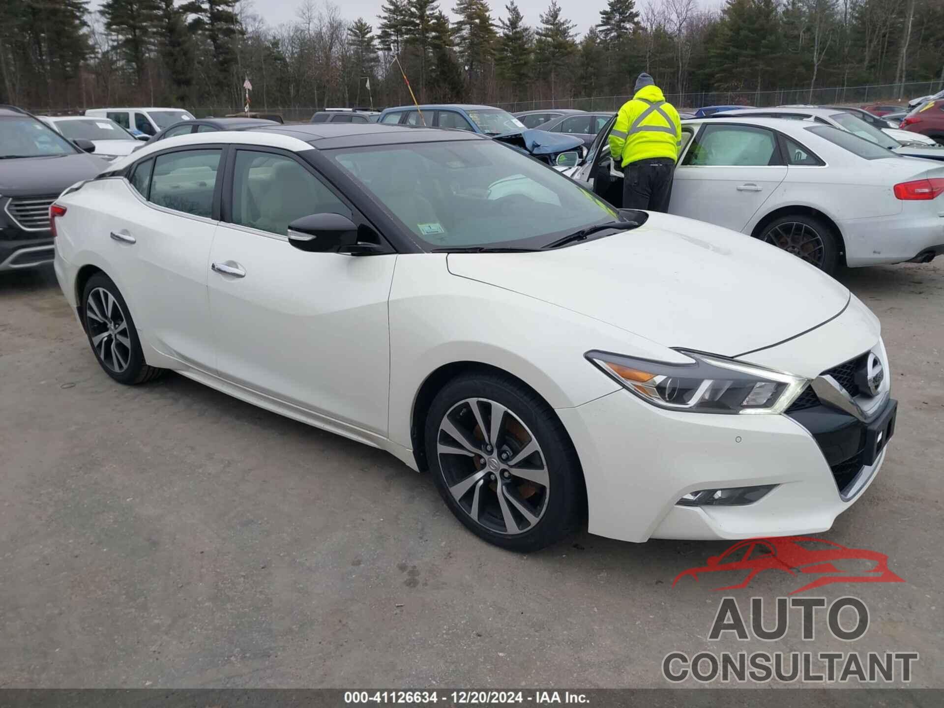 NISSAN MAXIMA 2016 - 1N4AA6AP2GC438985