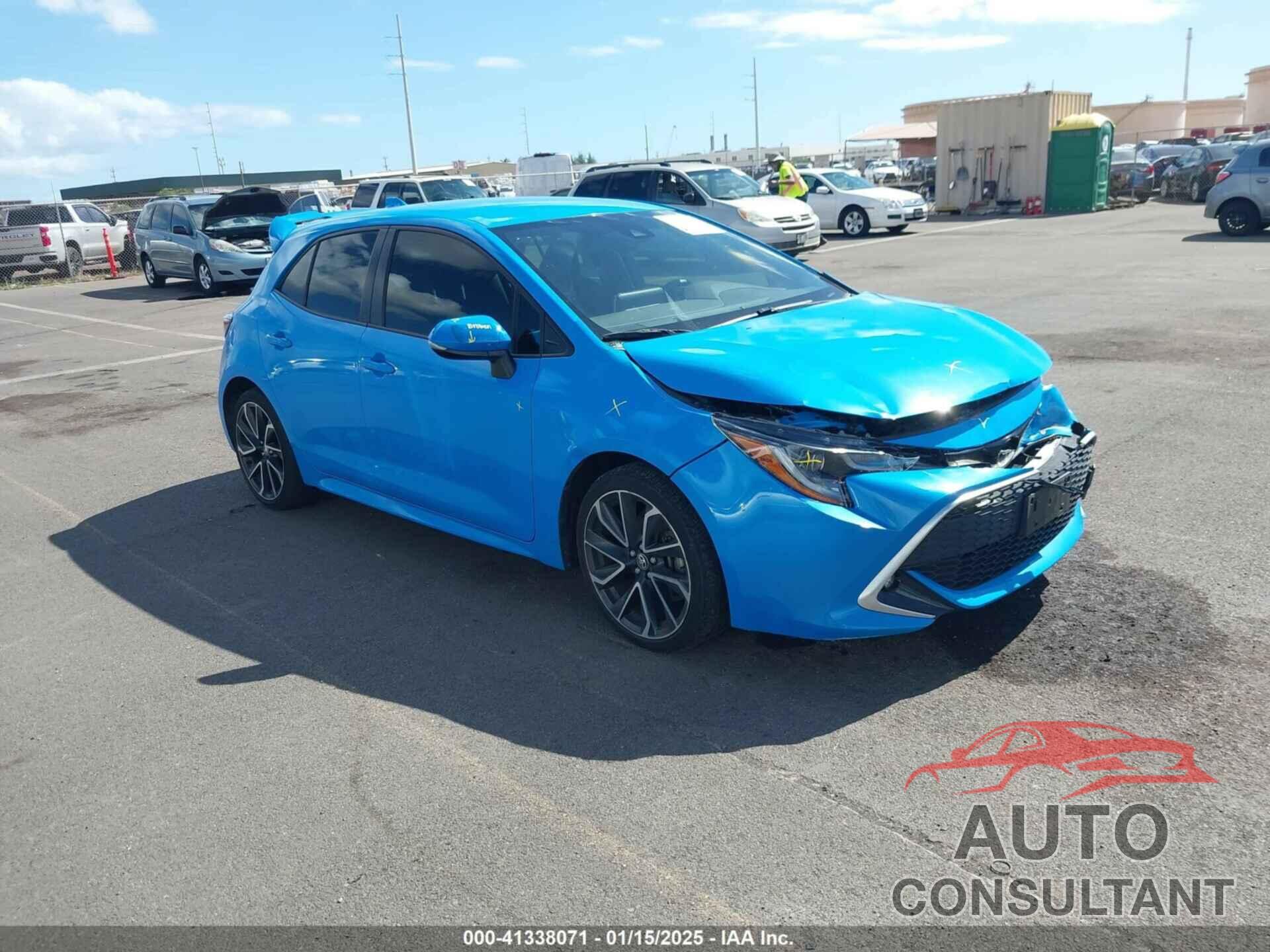 TOYOTA COROLLA 2019 - JTNK4RBEXK3065039