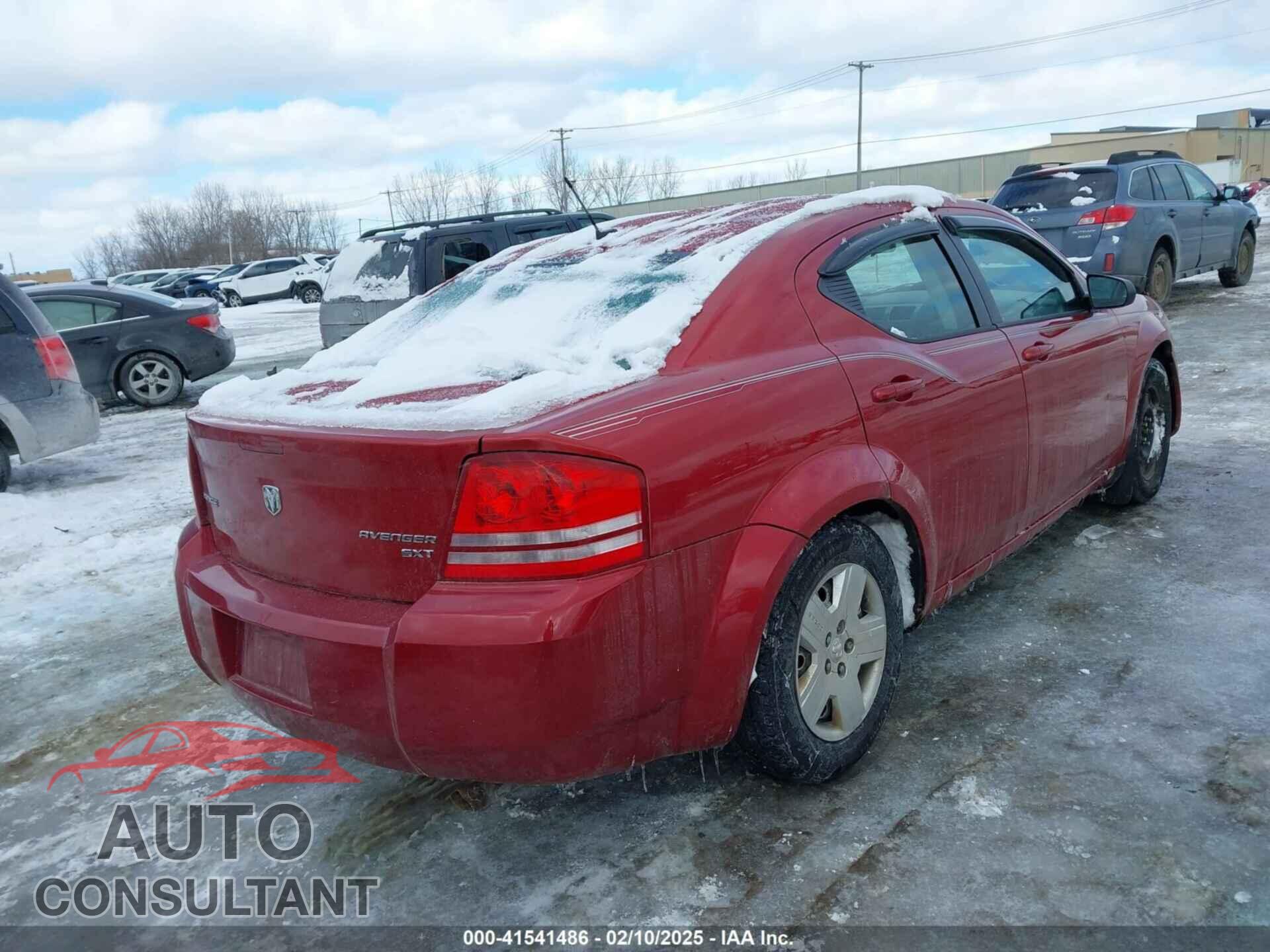 DODGE AVENGER 2010 - 1B3CC4FB9AN110216