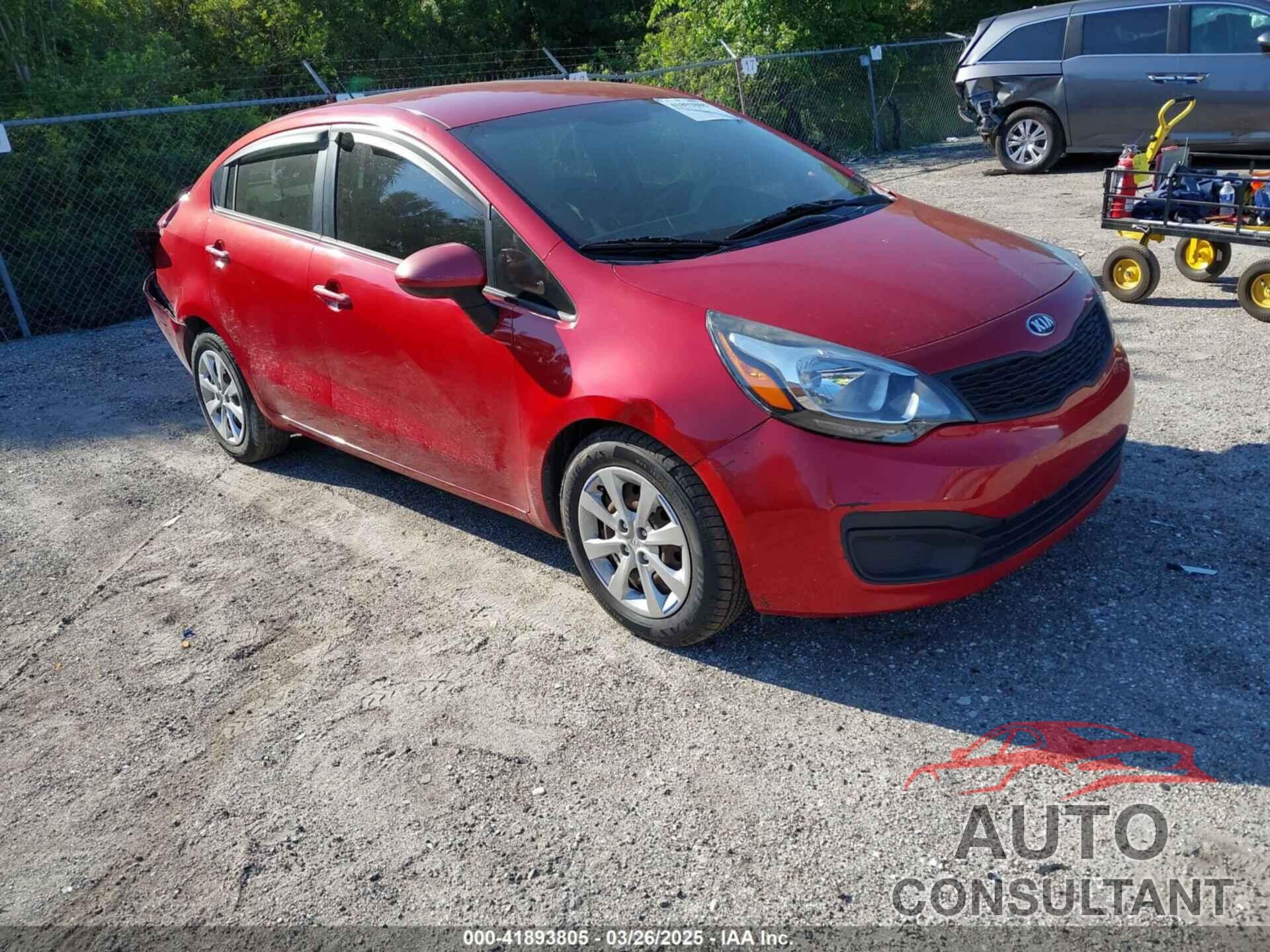 KIA RIO 2014 - KNADM4A35E6327324