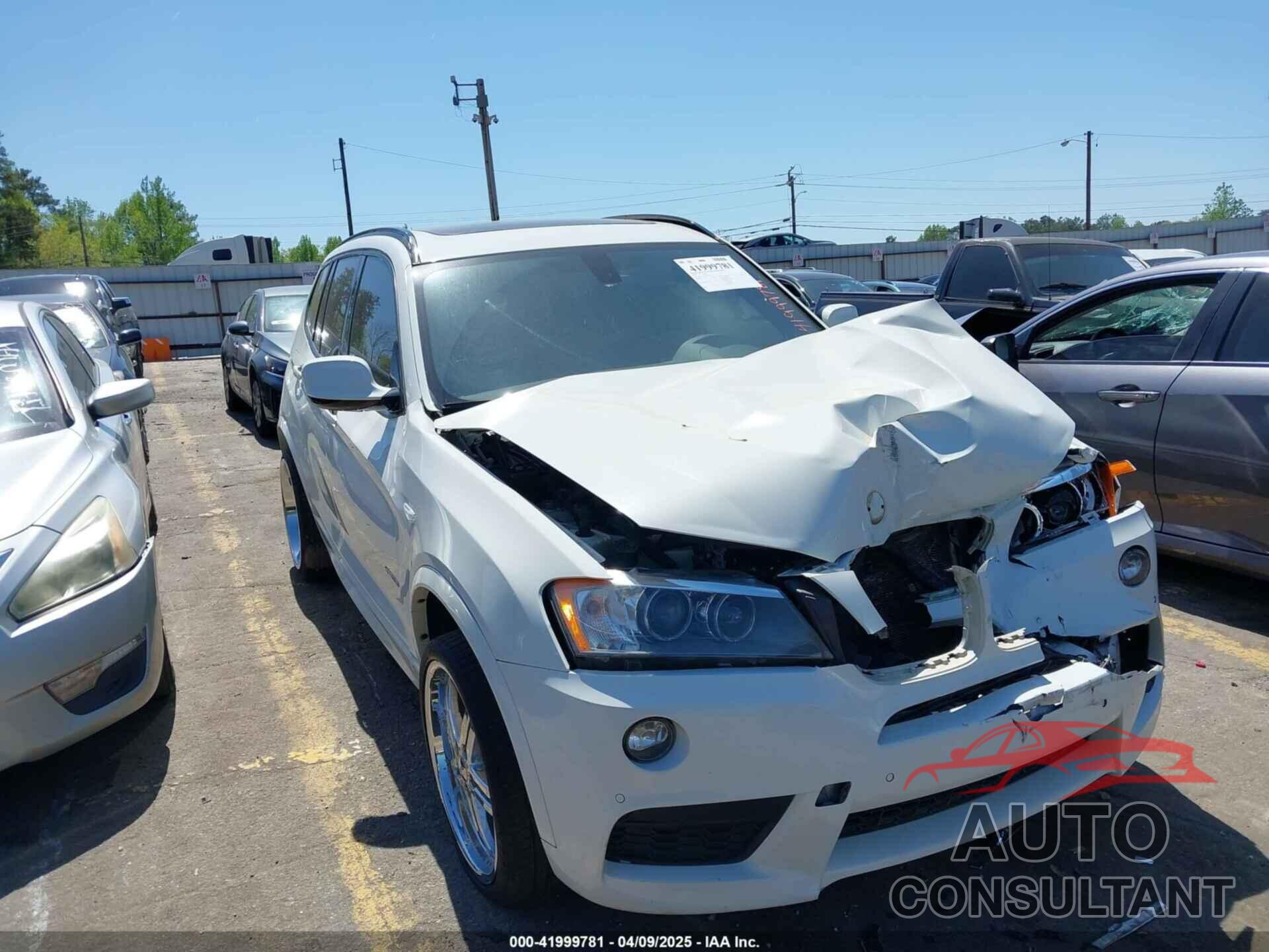 BMW X3 2013 - 5UXWX7C58DL982059