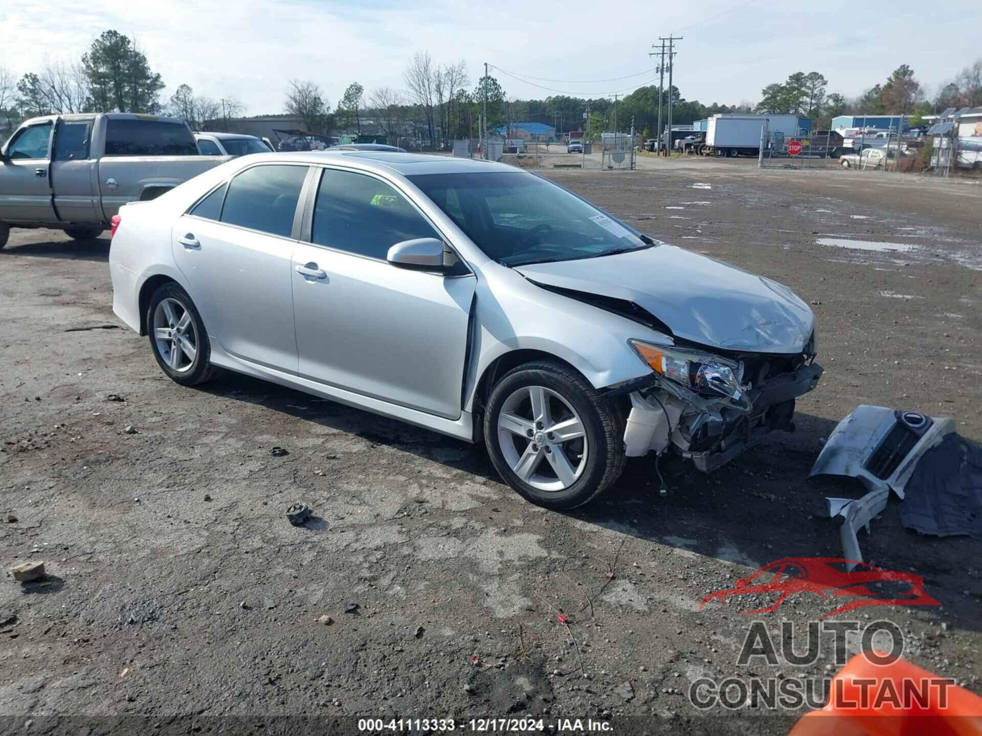 TOYOTA CAMRY 2012 - 4T1BF1FK9CU500396