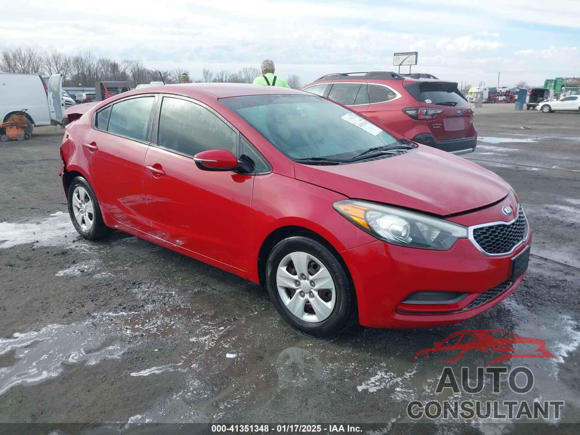 KIA FORTE 2015 - KNAFX4A66F5397481