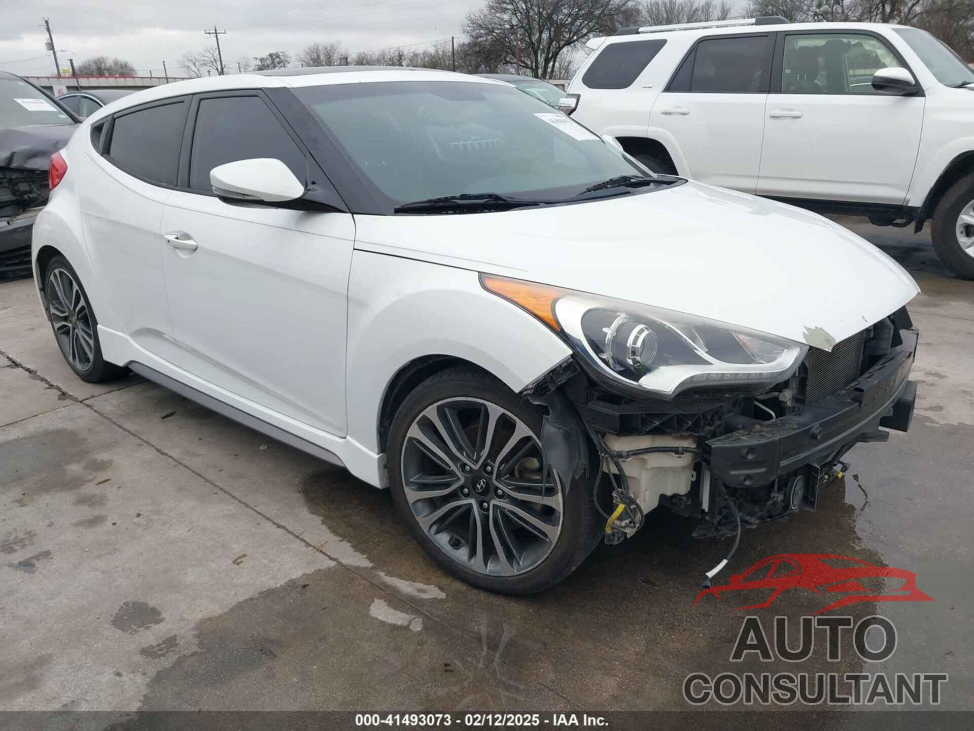 HYUNDAI VELOSTER 2016 - KMHTC6AE4GU294163