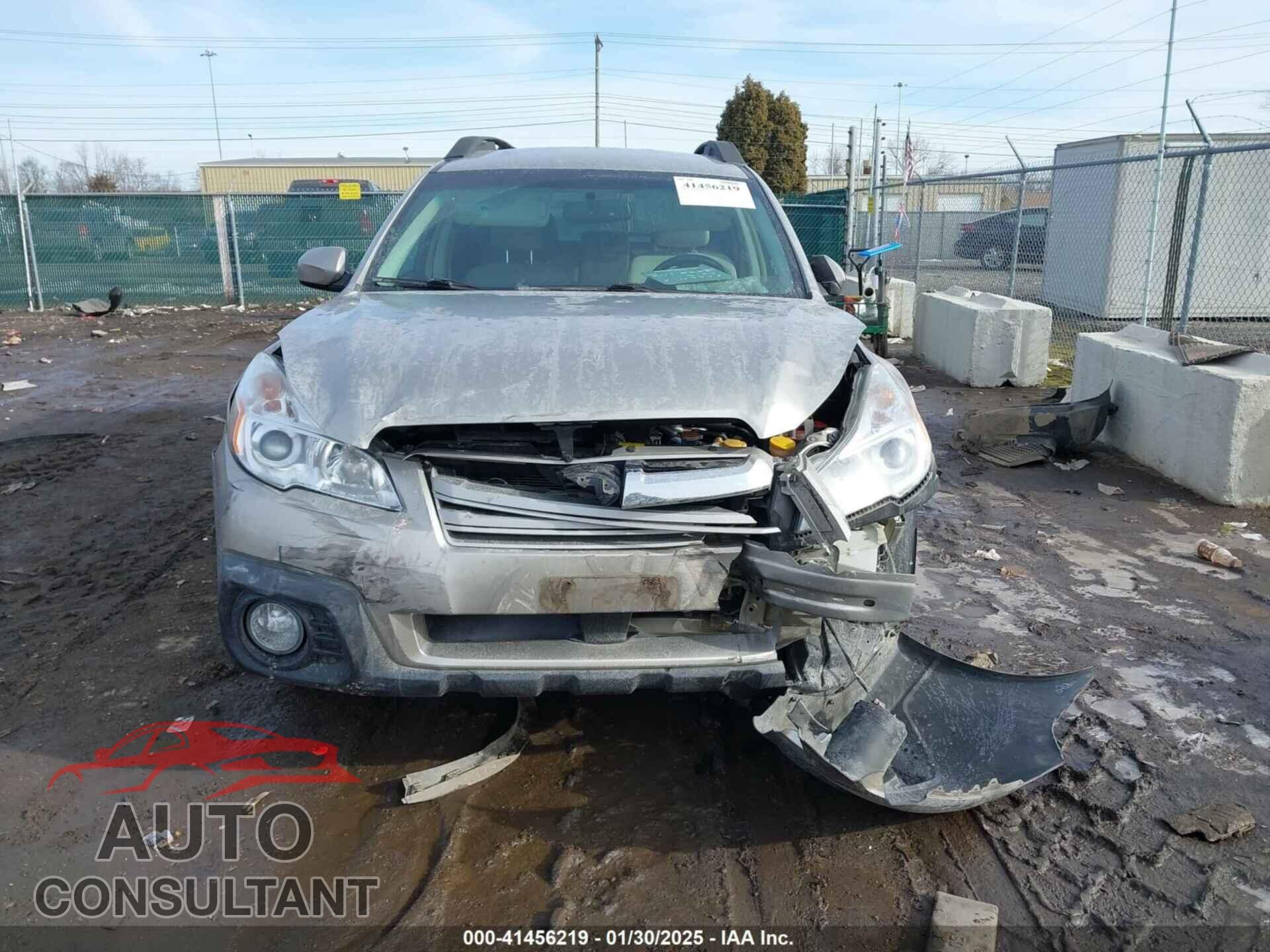 SUBARU OUTBACK 2014 - 4S4BRBCC3E3220122