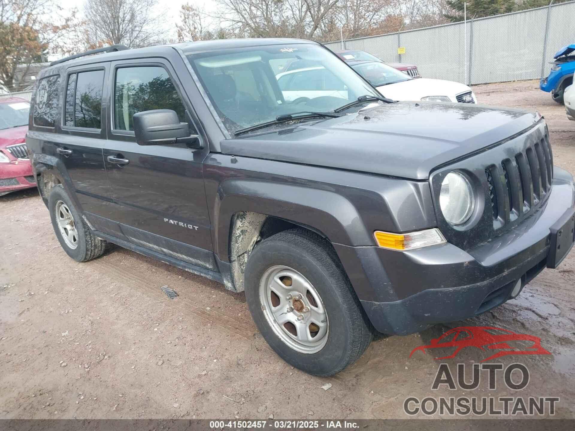 JEEP PATRIOT 2016 - 1C4NJRBB5GD549881