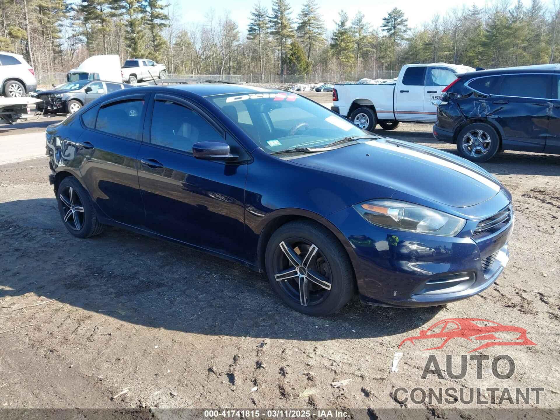 DODGE DART 2015 - 1C3CDFBB2FD193163