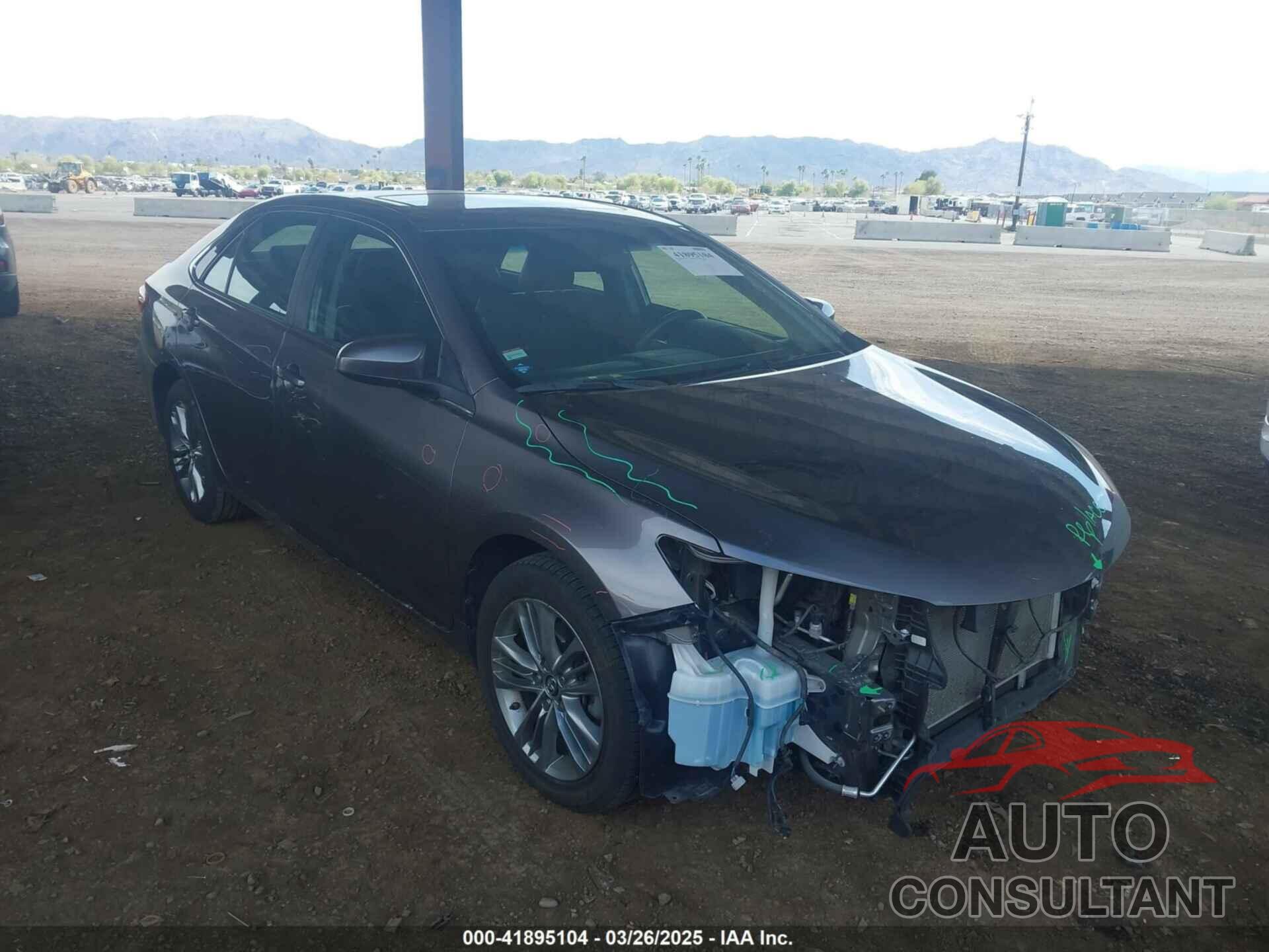 TOYOTA CAMRY 2017 - 4T1BF1FK6HU446935