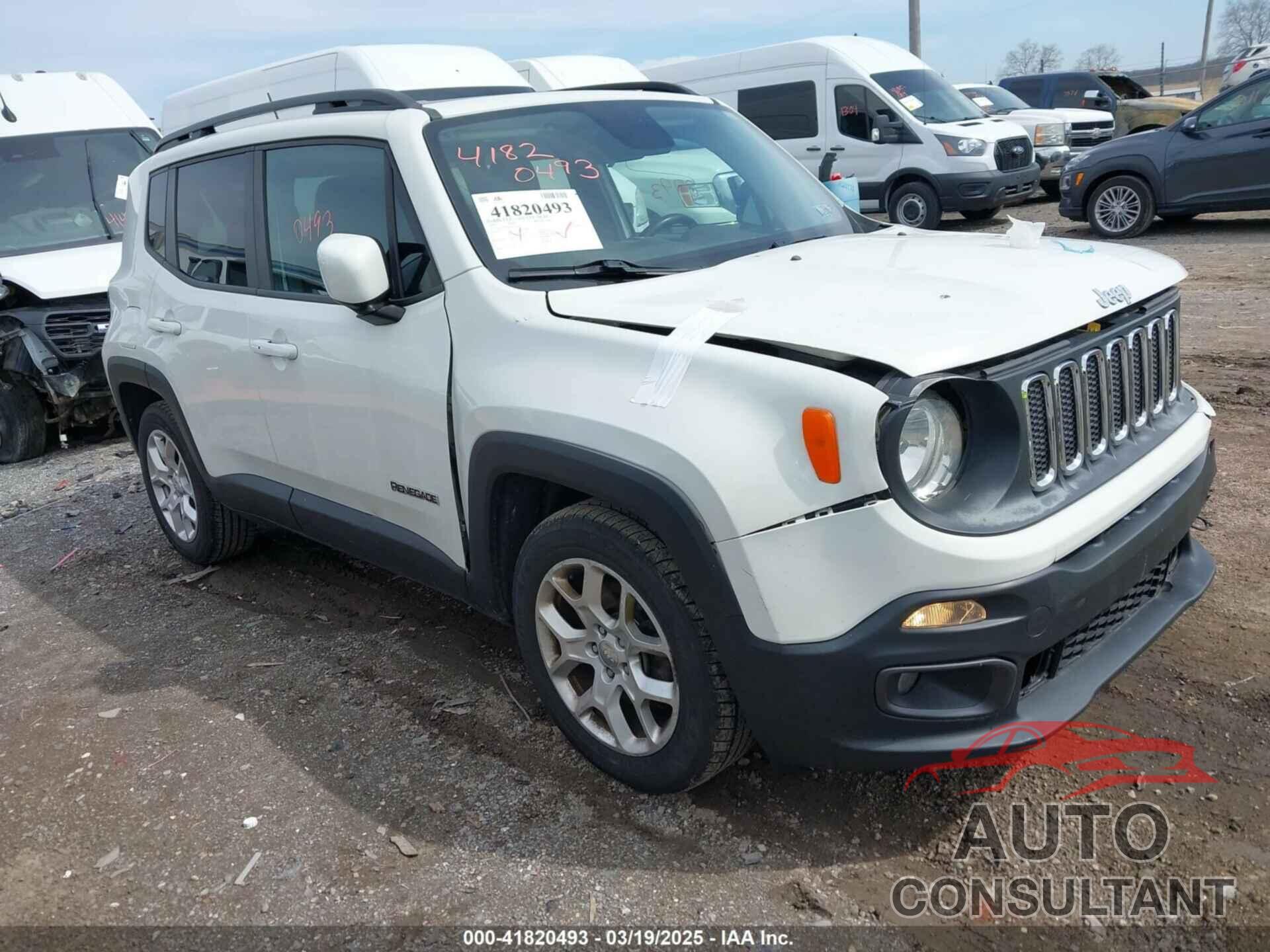 JEEP RENEGADE 2016 - ZACCJABT6GPC42190