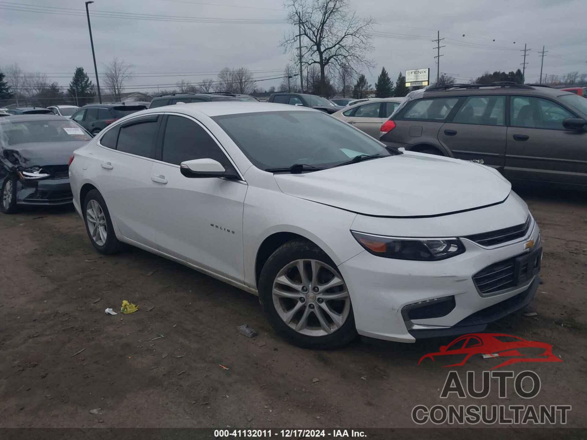 CHEVROLET MALIBU 2017 - 1G1ZE5ST9HF114349