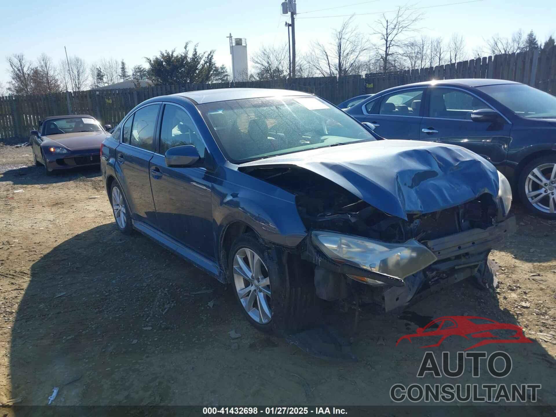 SUBARU LEGACY 2013 - 4S3BMCK64D3013905