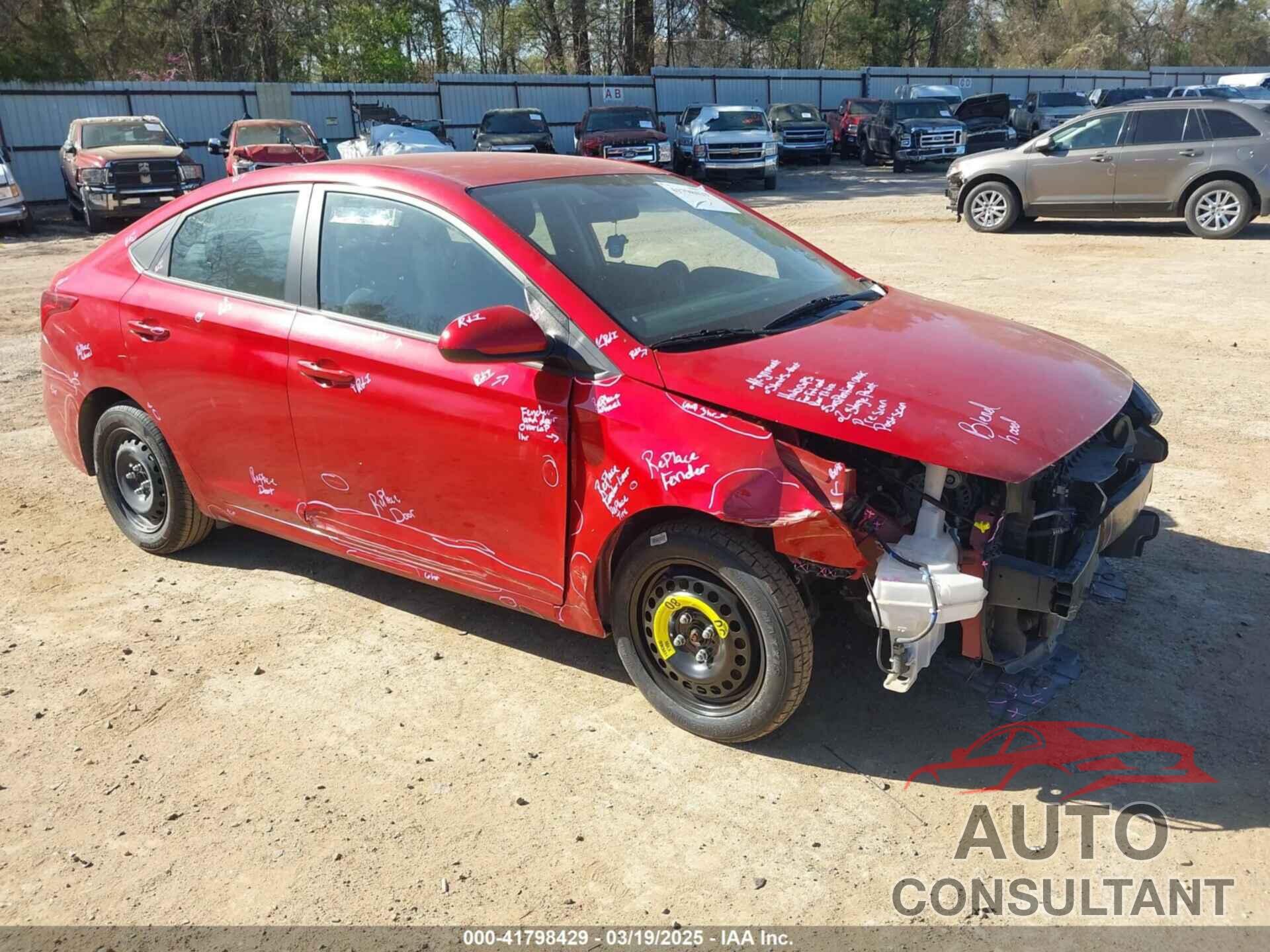 HYUNDAI ACCENT 2021 - 3KPC24A60ME139348