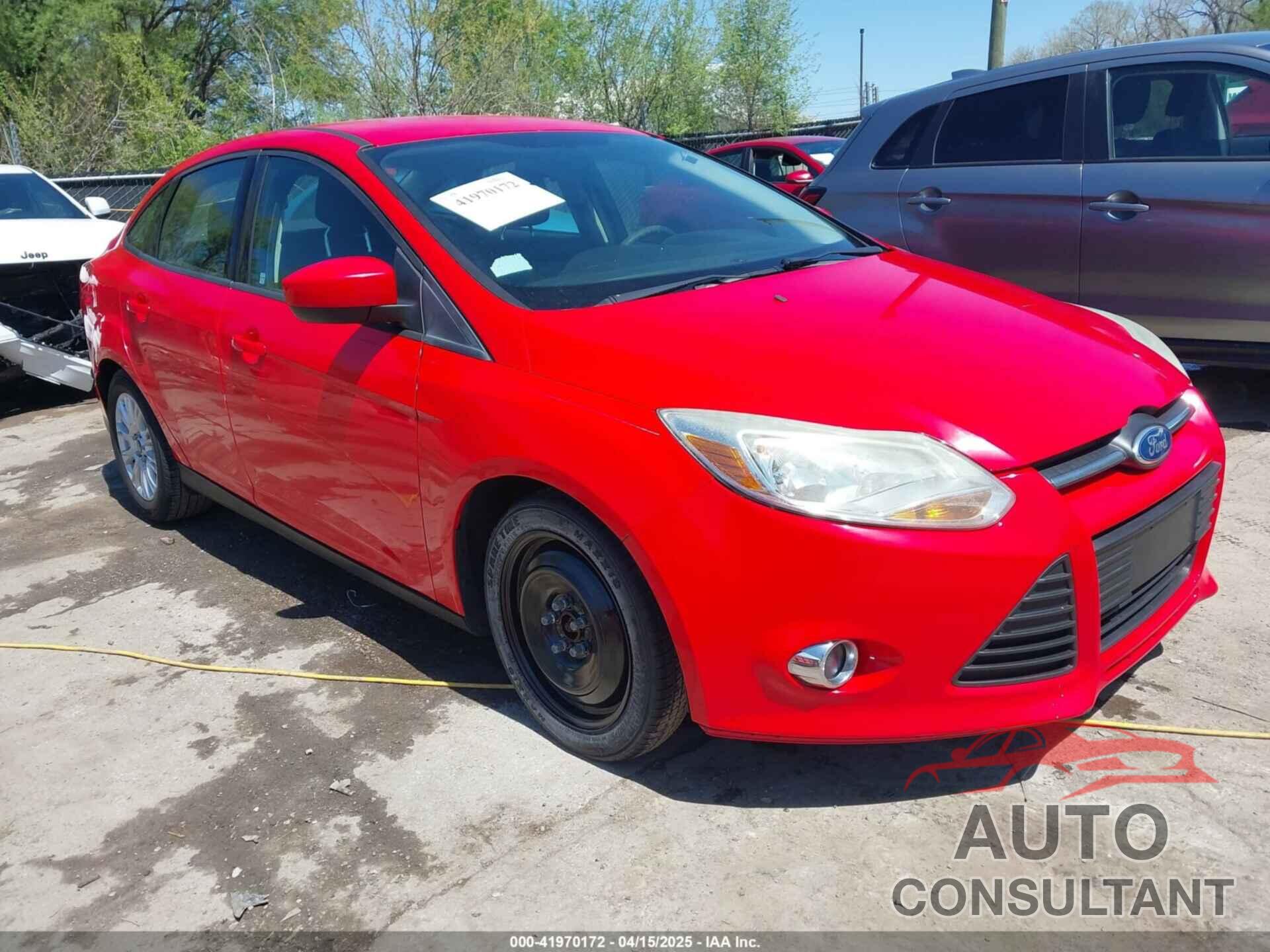 FORD FOCUS 2012 - 1FAHP3F23CL333598