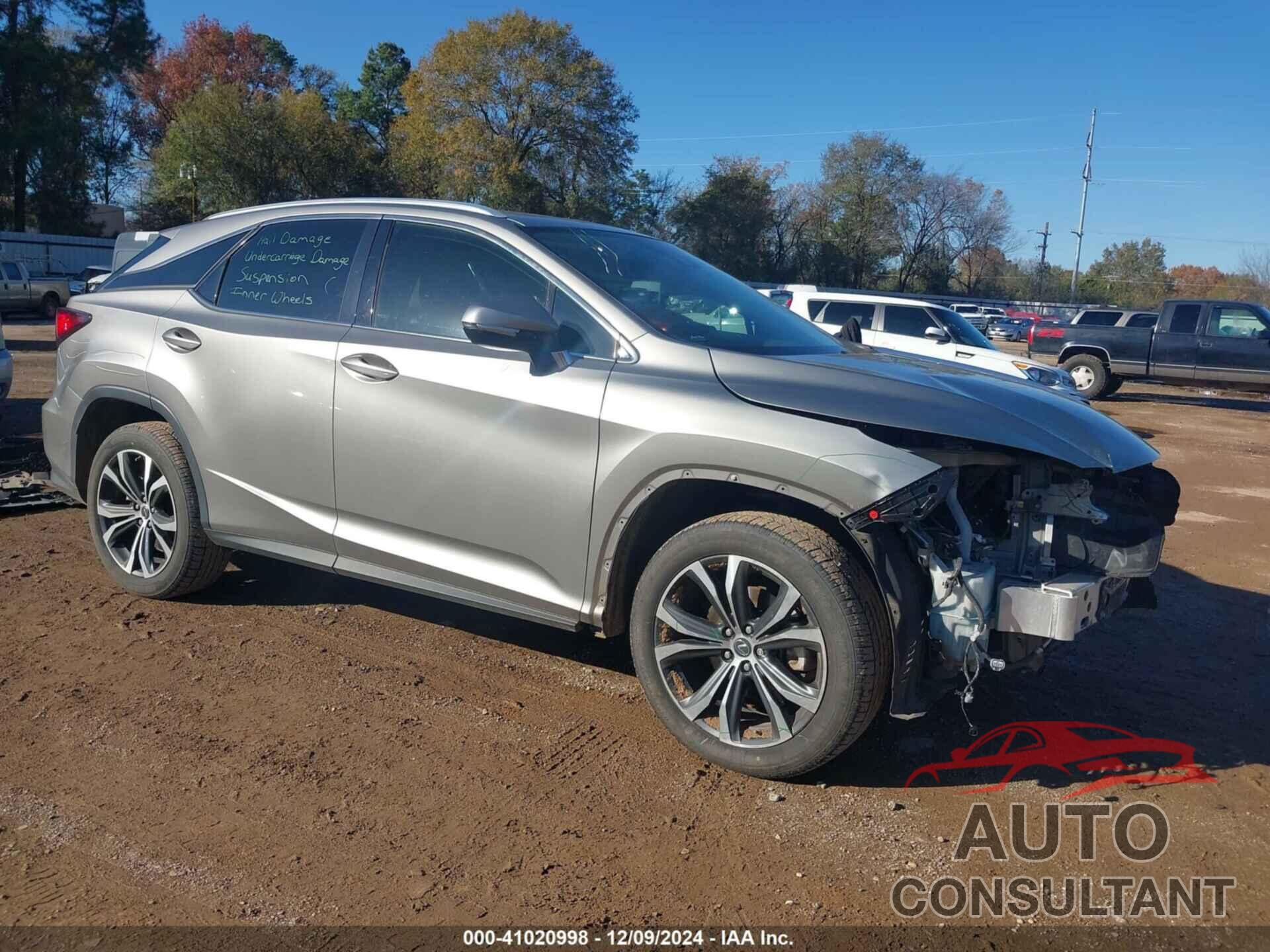 LEXUS RX 350 2020 - 2T2HZMAA5LC171291