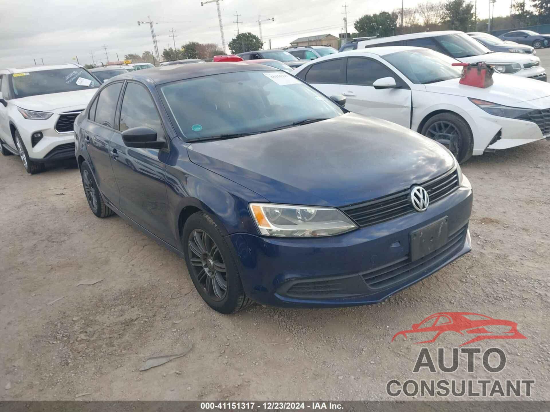 VOLKSWAGEN JETTA 2011 - 3VW2K7AJ7BM086309