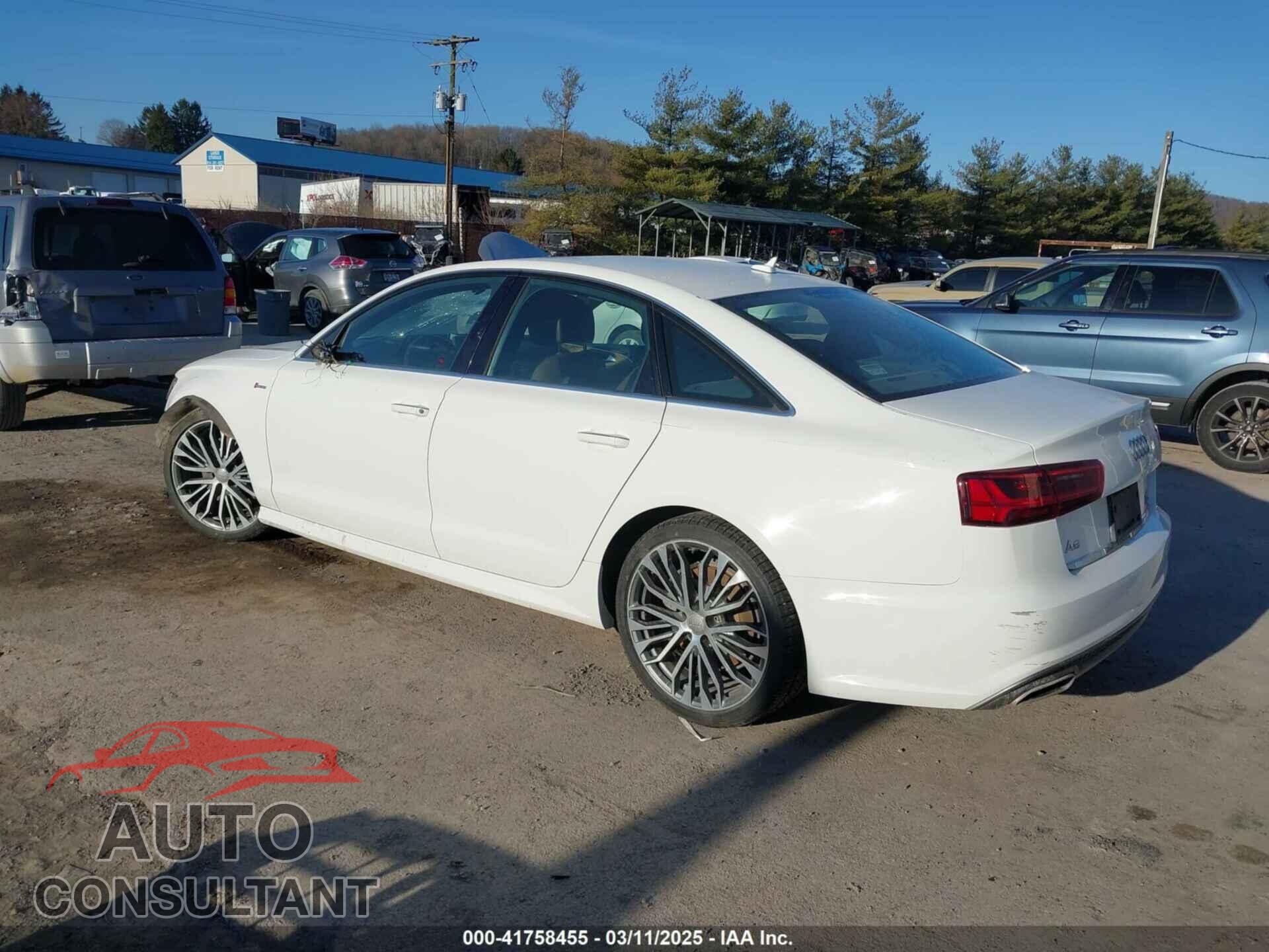 AUDI A6 2016 - WAUHGAFC2GN003319
