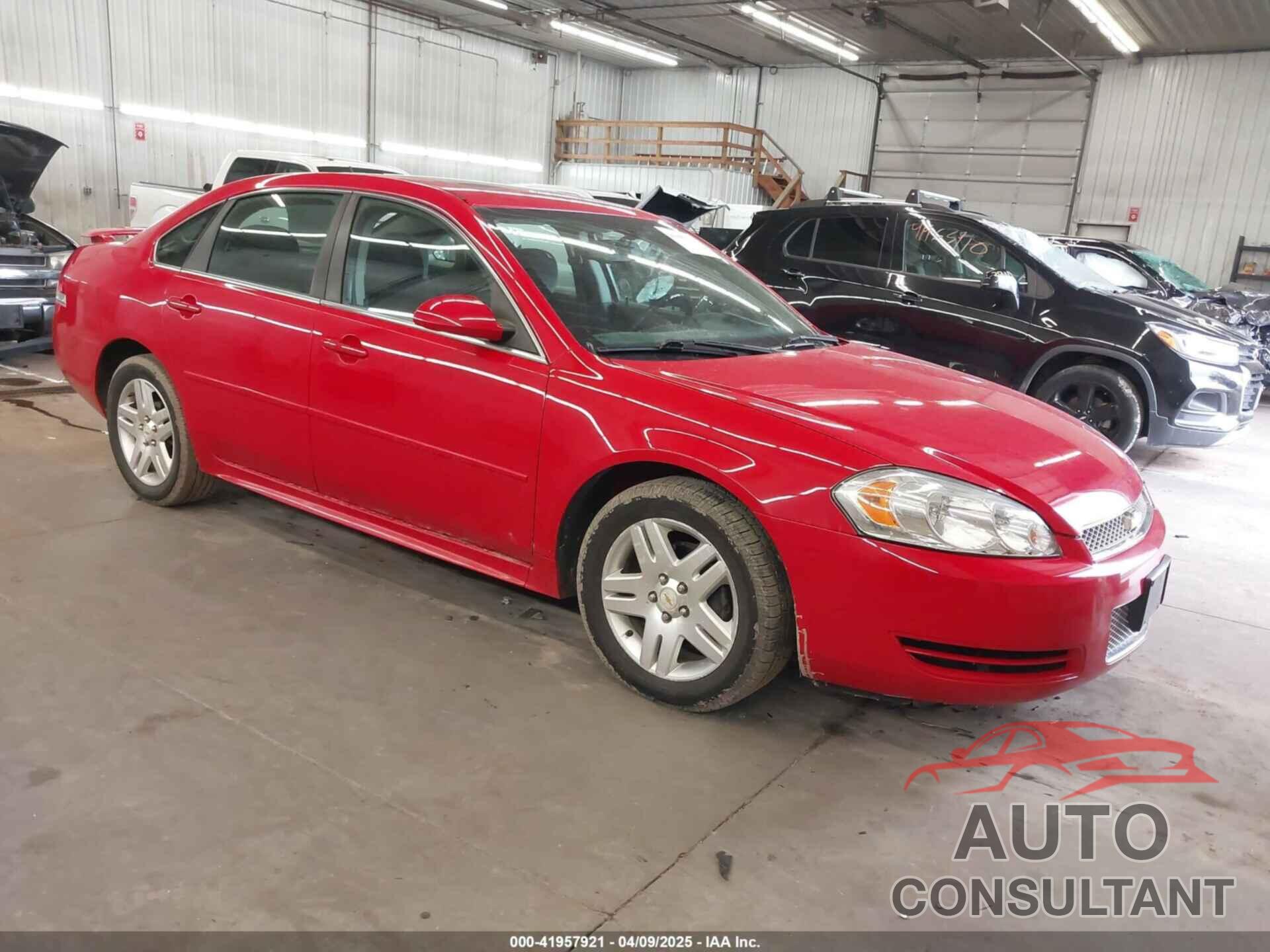CHEVROLET IMPALA 2012 - 2G1WG5E36C1177059