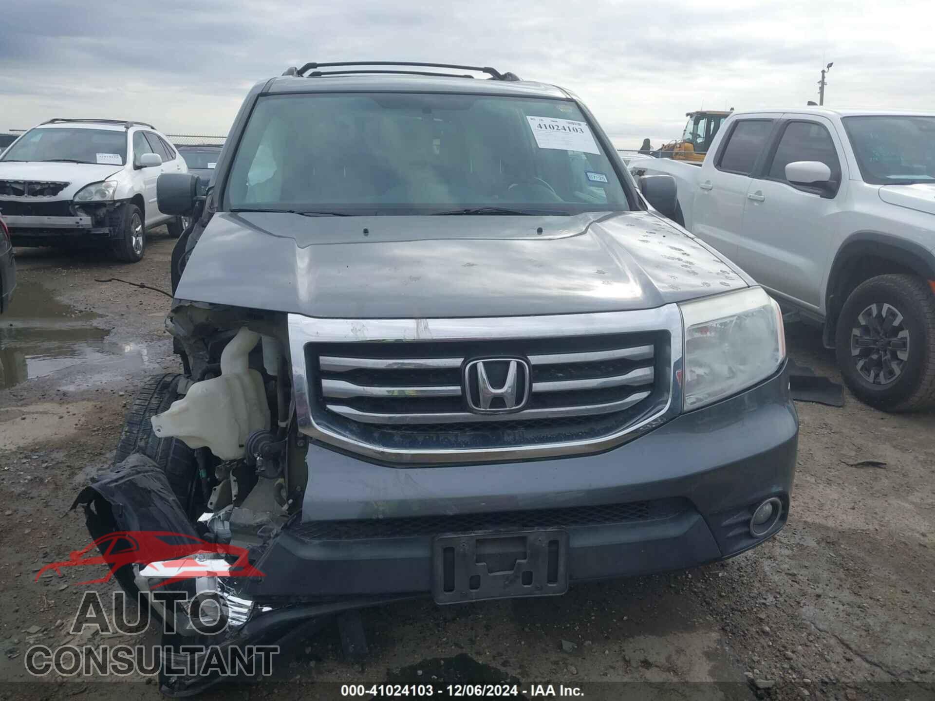 HONDA PILOT 2013 - 5FNYF3H7XDB024043