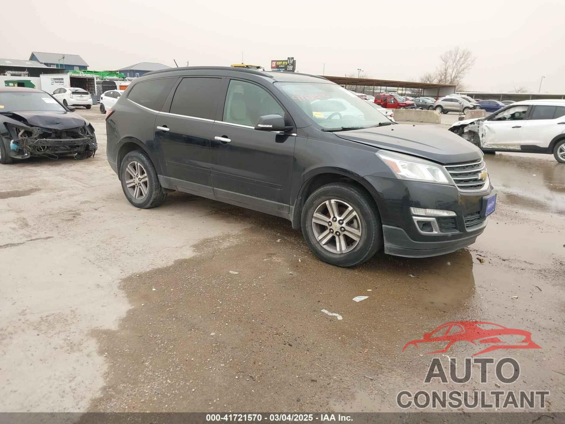 CHEVROLET TRAVERSE 2015 - 1GNKRHKD6FJ282801