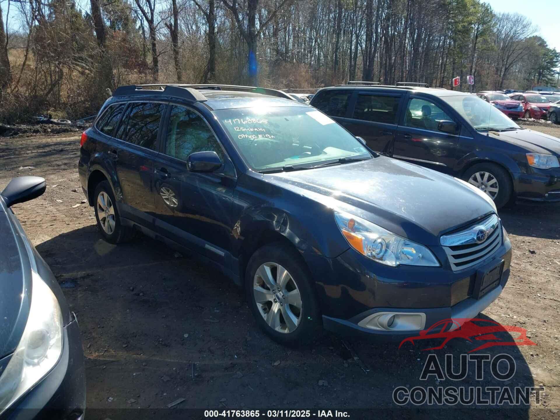 SUBARU OUTBACK 2012 - 4S4BRDKCXC2229271