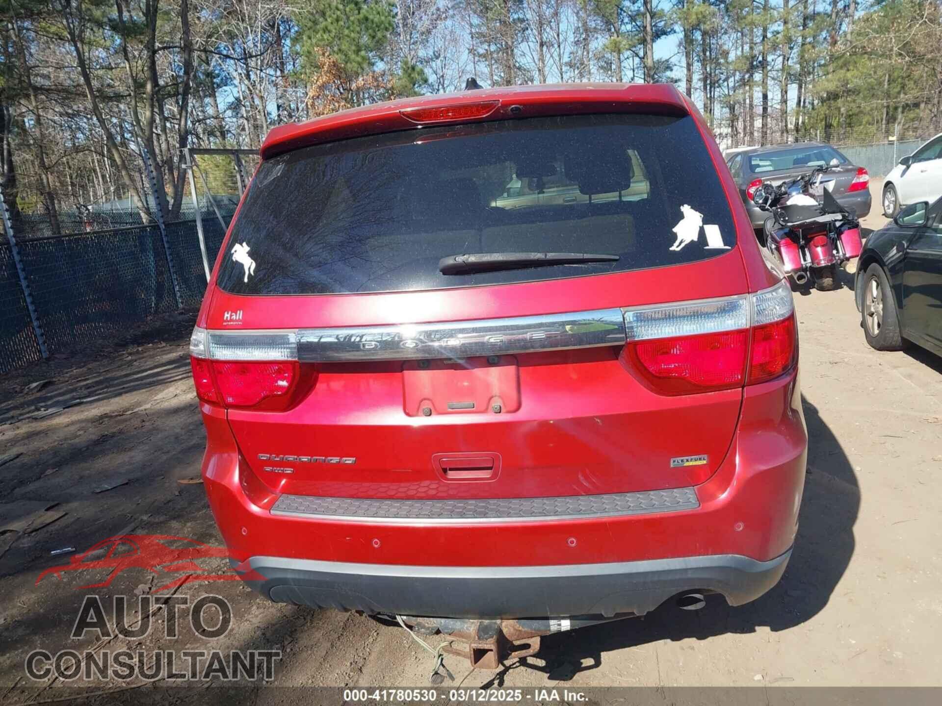 DODGE DURANGO 2011 - 1D4RE2GG5BC684829