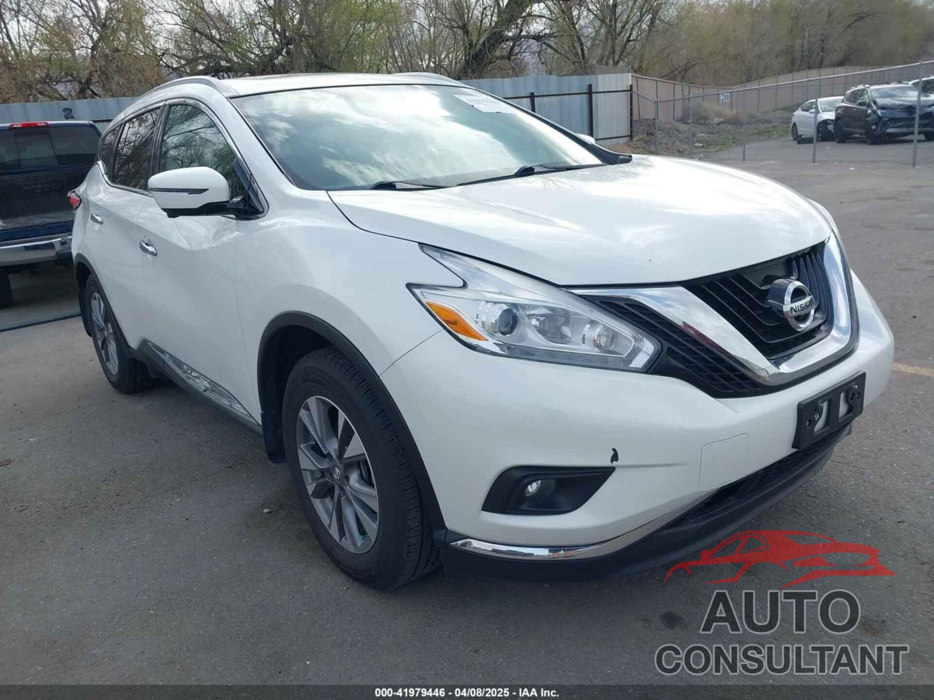 NISSAN MURANO 2017 - 5N1AZ2MH9HN197282
