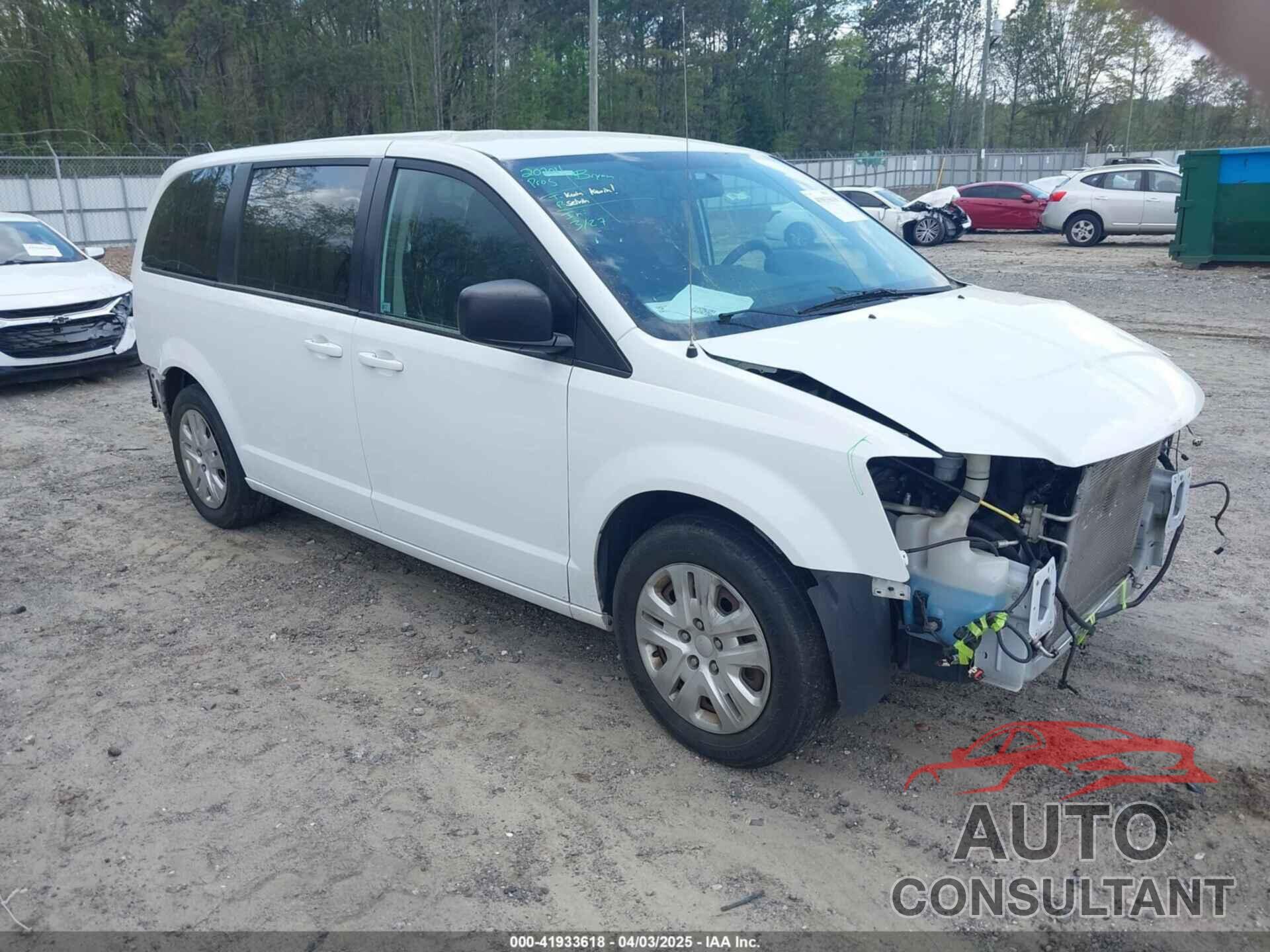 DODGE GRAND CARAVAN 2018 - 2C4RDGBGXJR163986