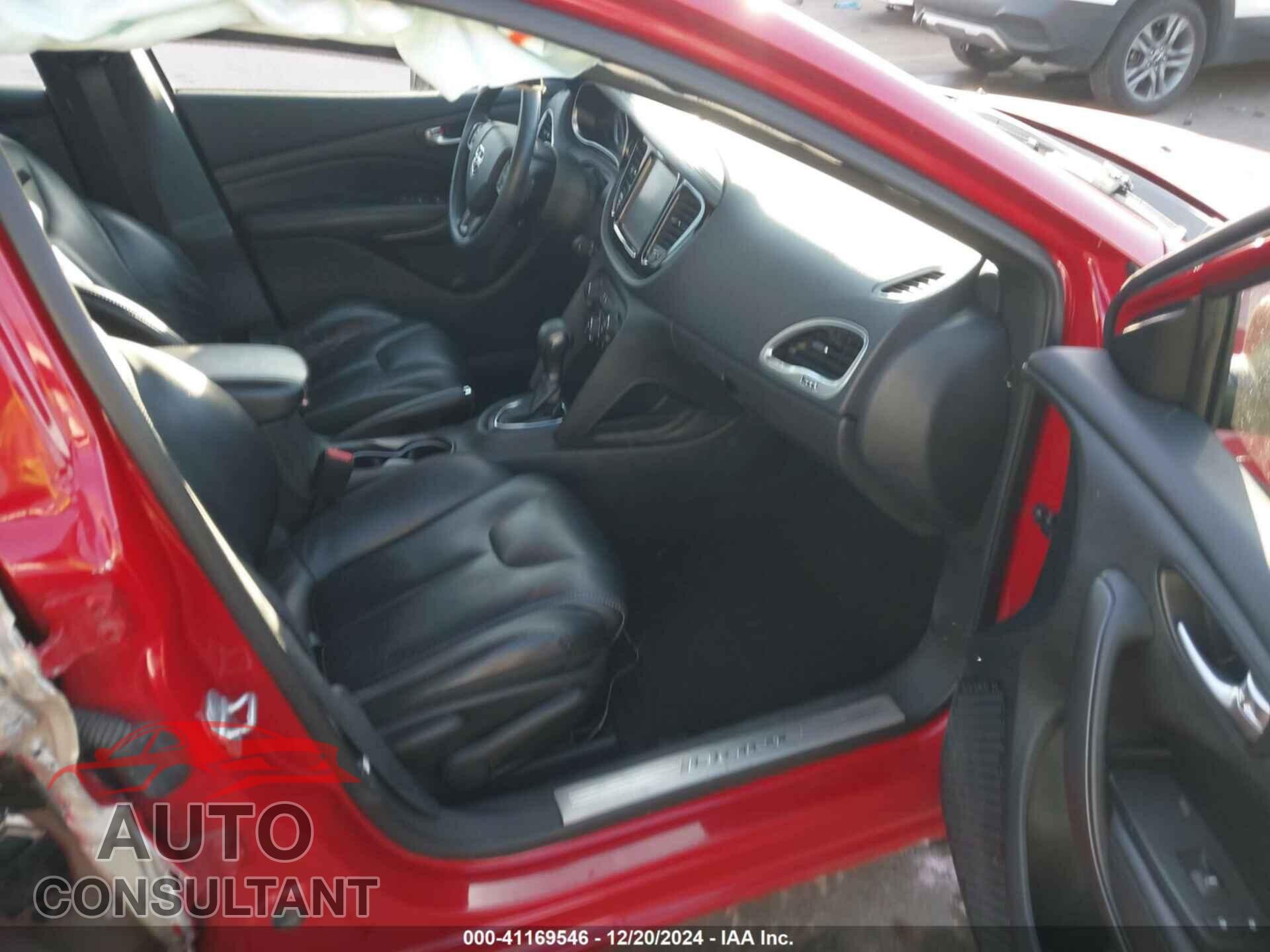 DODGE DART 2013 - 1C3CDFCH4DD214546