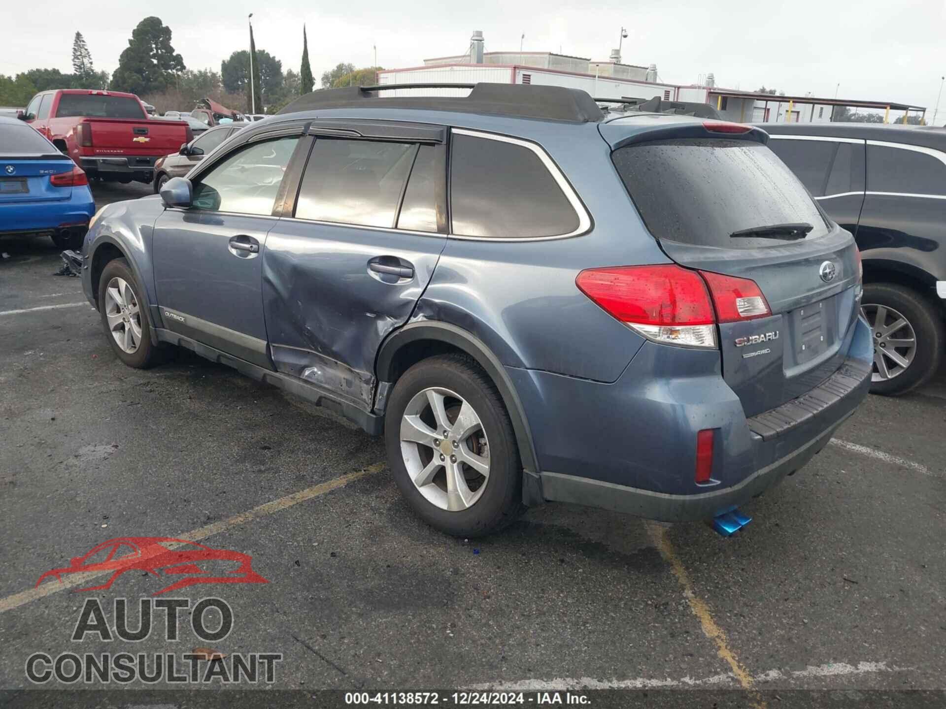 SUBARU OUTBACK 2013 - 4S4BRBPC9D3231103