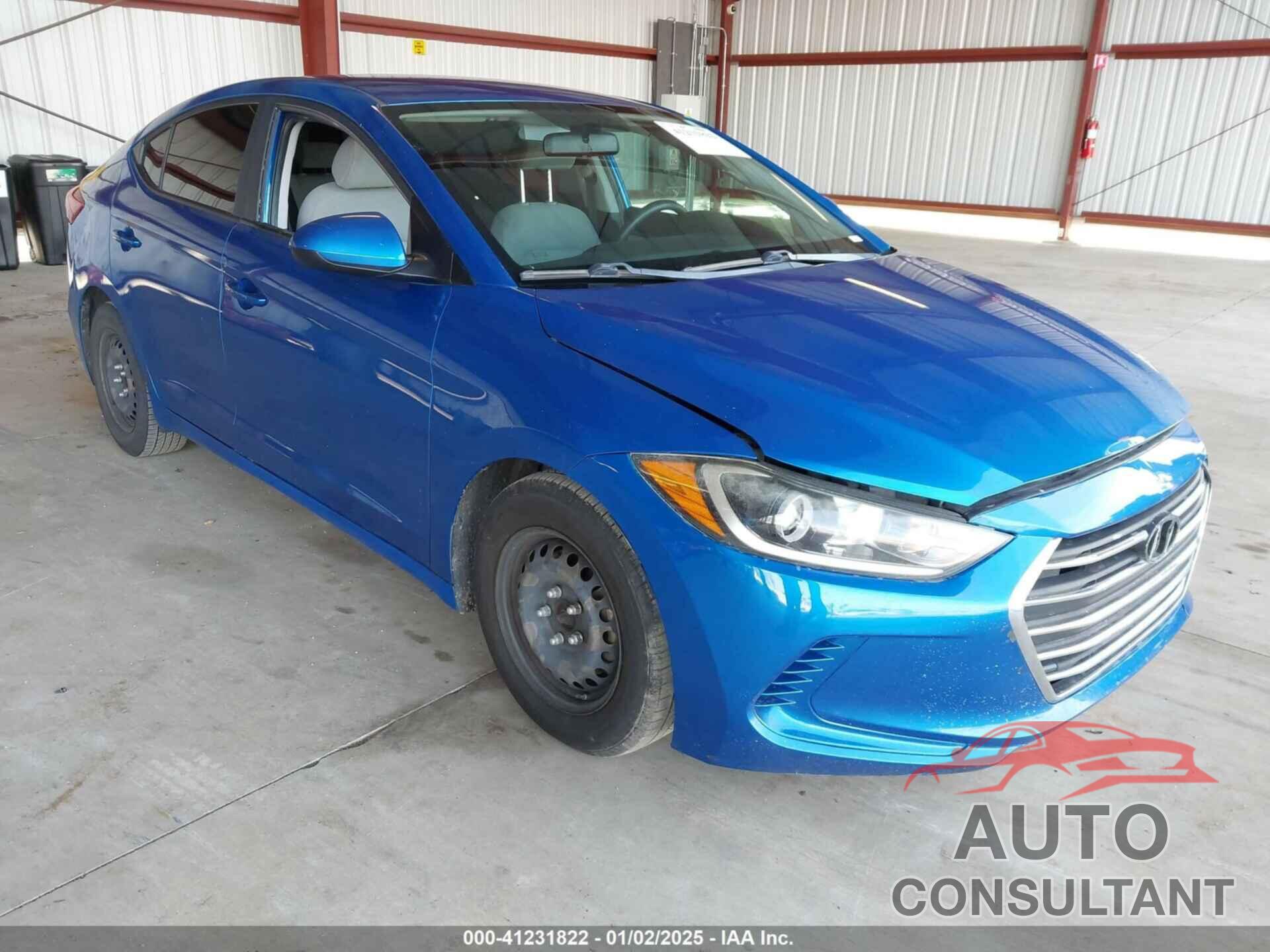 HYUNDAI ELANTRA 2017 - KMHD74LF9HU109156