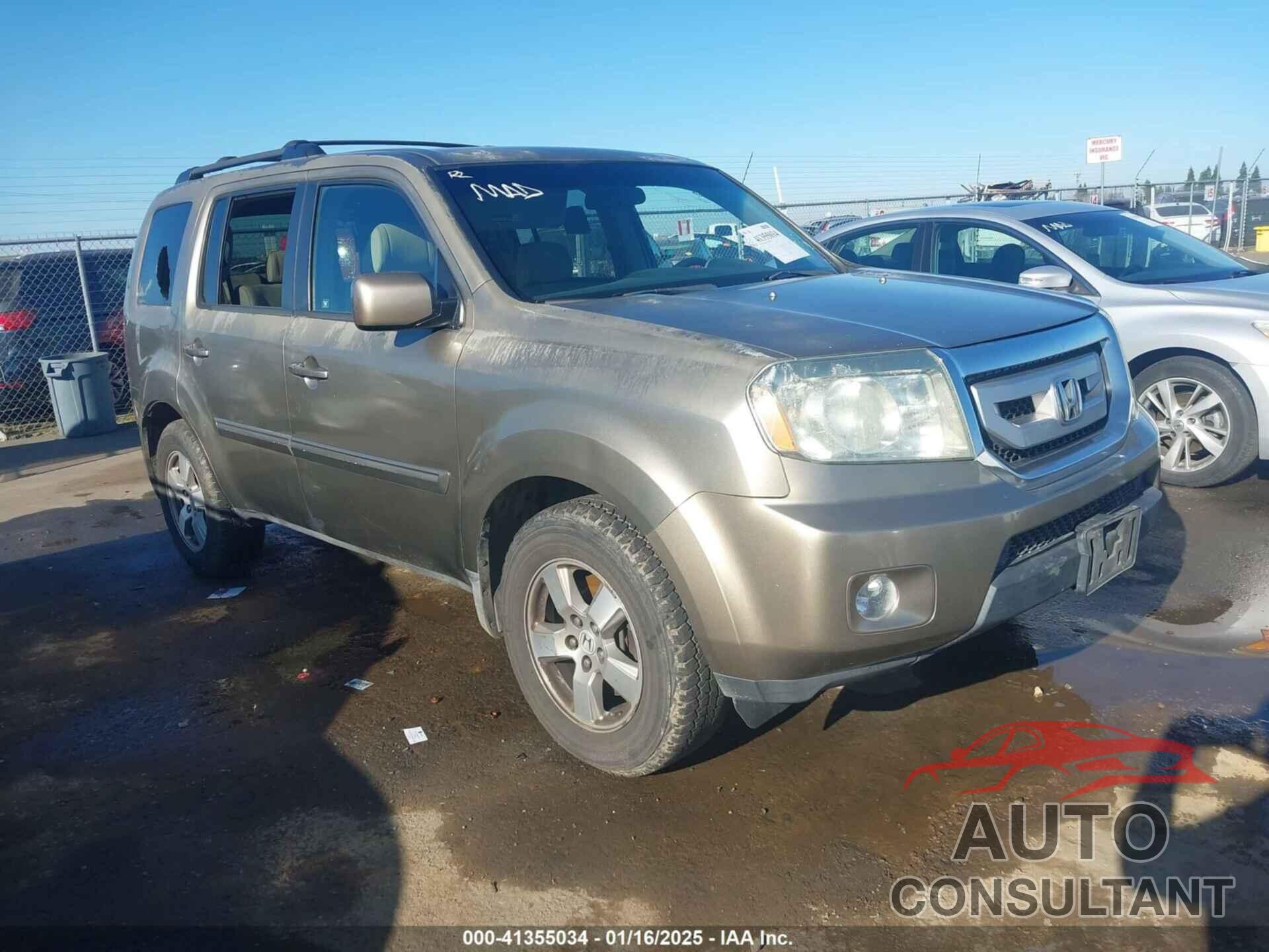 HONDA PILOT 2009 - 5FNYF48469B000731