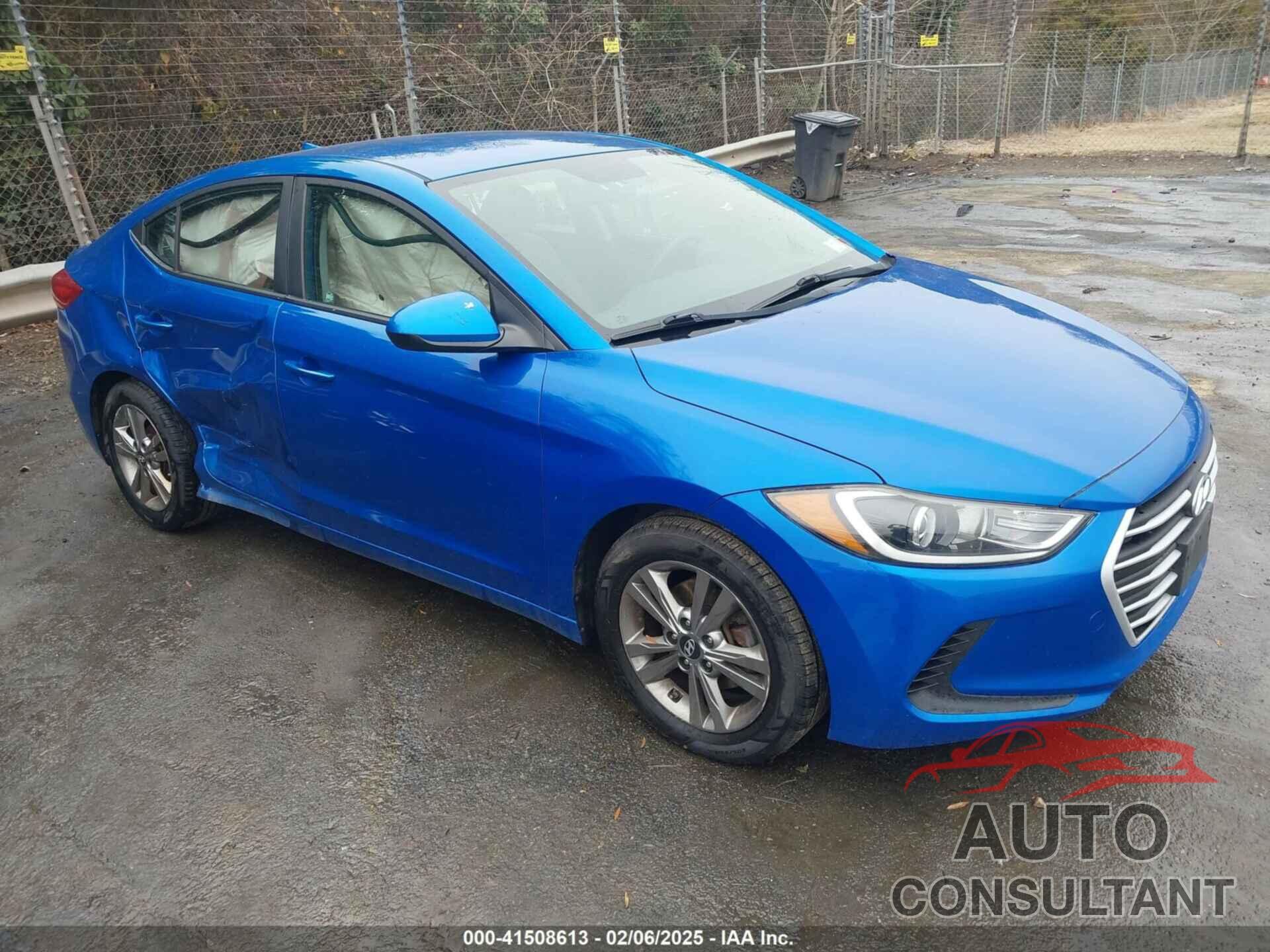 HYUNDAI ELANTRA 2017 - KMHD84LFXHU222482