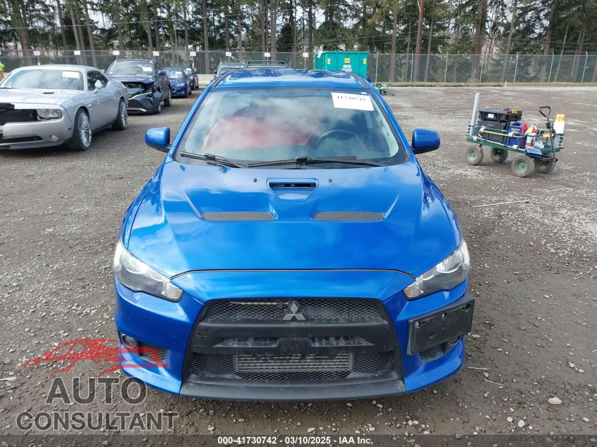 MITSUBISHI LANCER EVOLUTION 2015 - JA32W8FV4FU012578