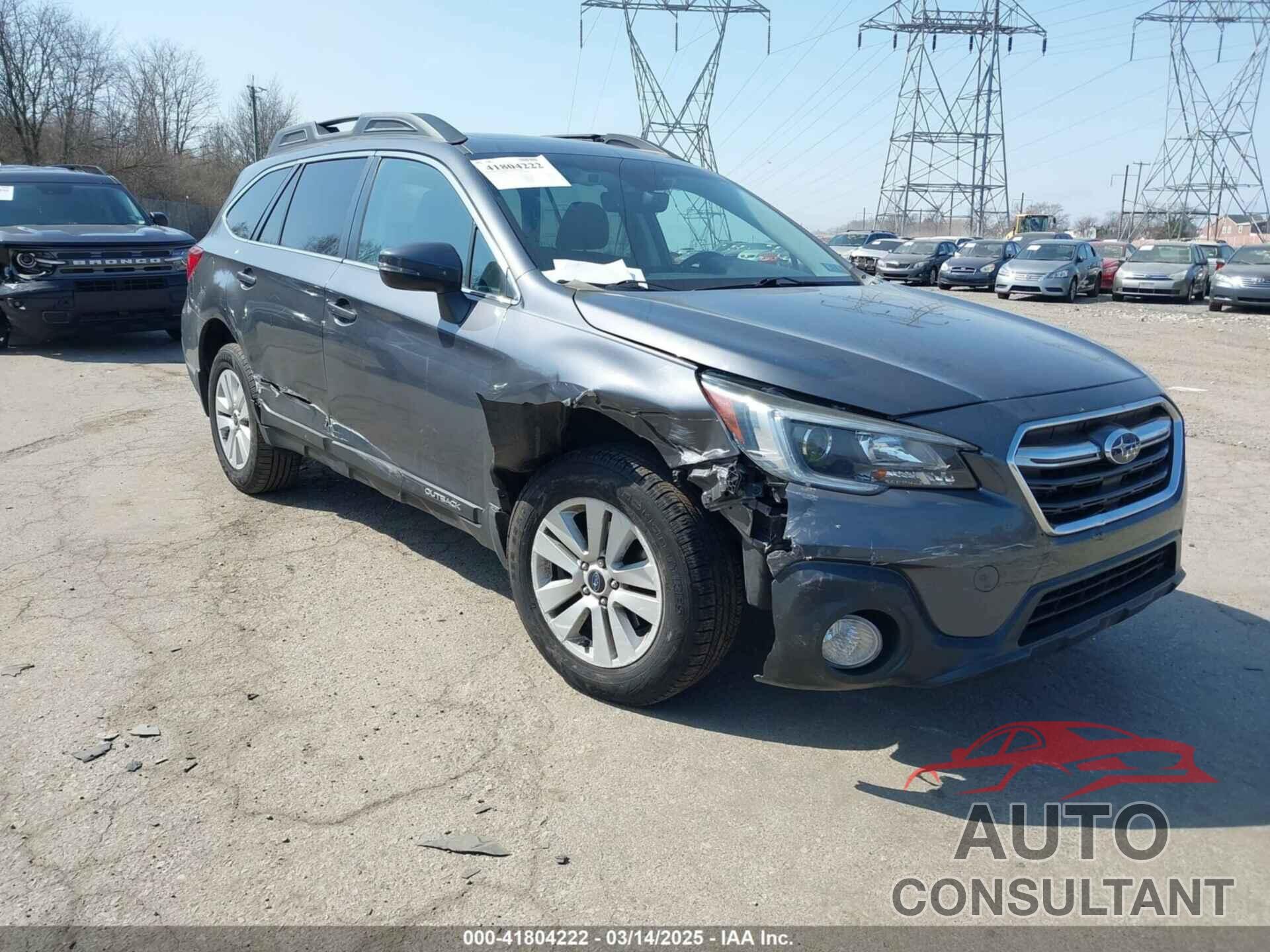 SUBARU OUTBACK 2019 - 4S4BSAHC1K3270391