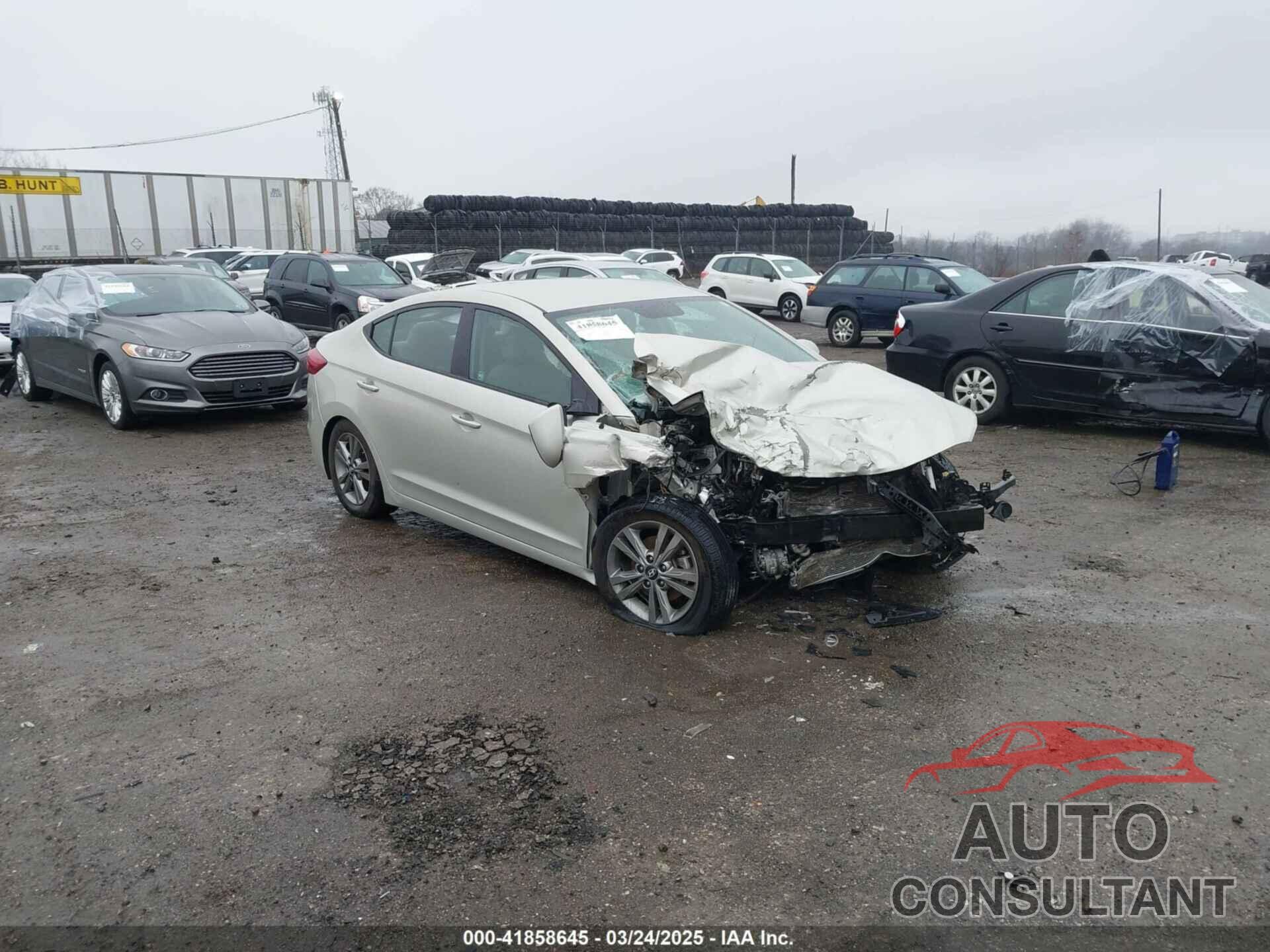 HYUNDAI ELANTRA 2018 - 5NPD84LFXJH343369