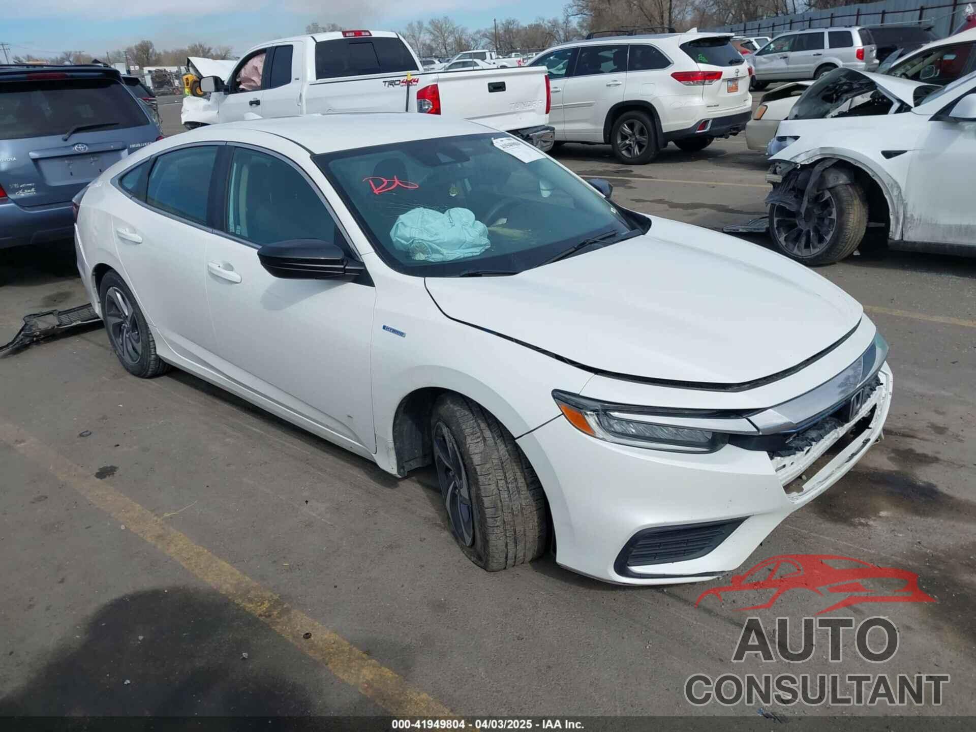 HONDA INSIGHT 2019 - 19XZE4F53KE034463