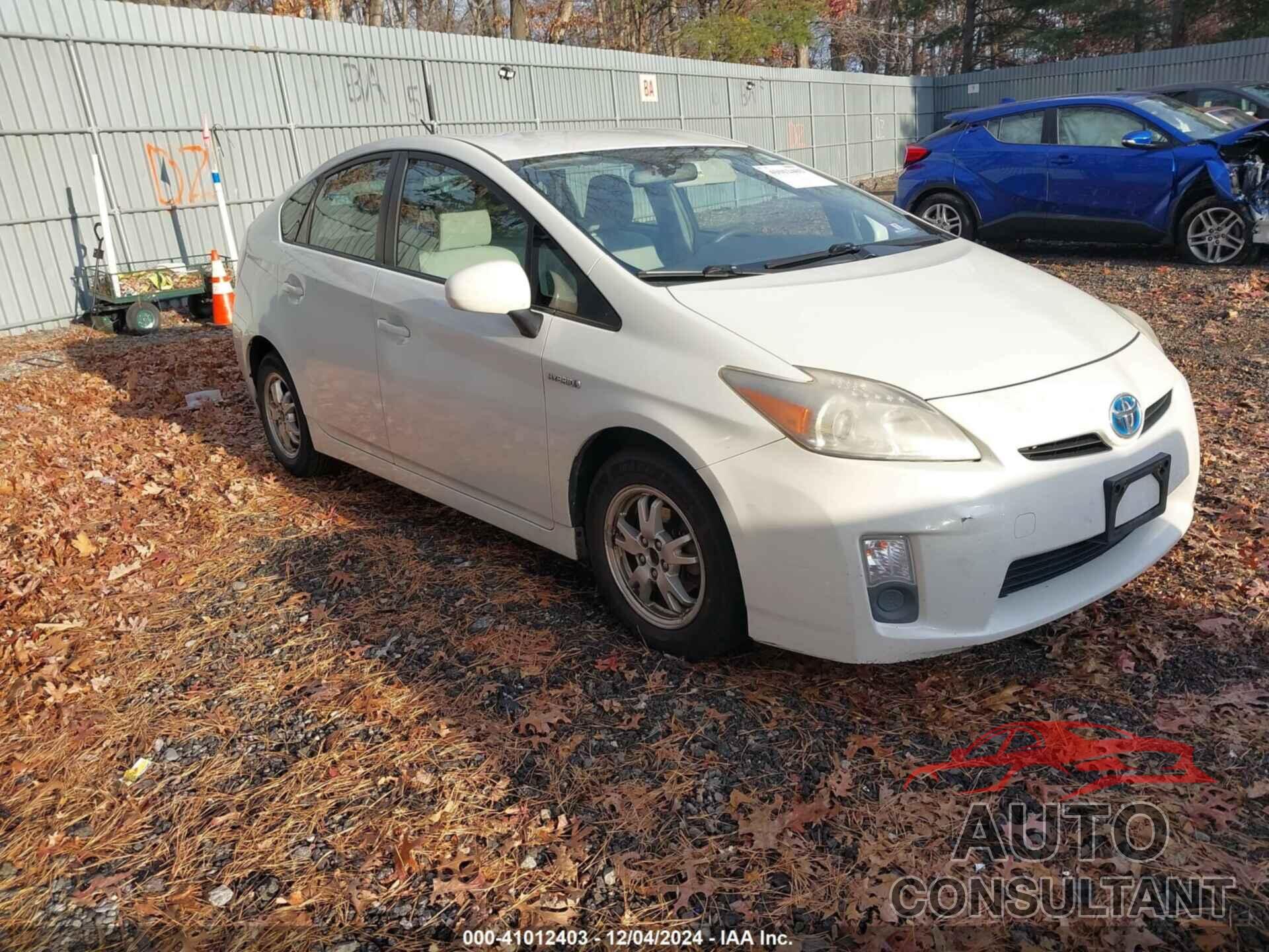 TOYOTA PRIUS 2010 - JTDKN3DU0A0052190