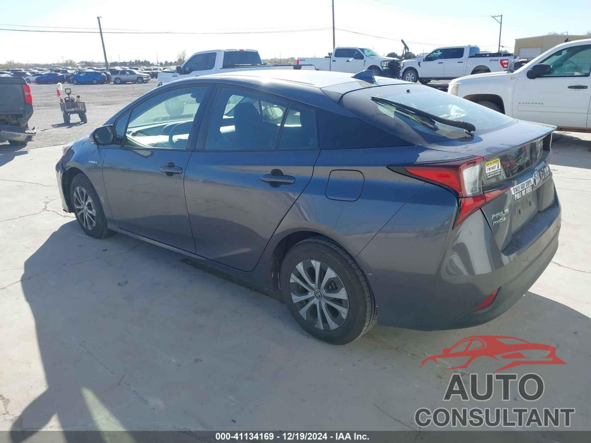 TOYOTA PRIUS 2019 - JTDL9RFUXK3012952